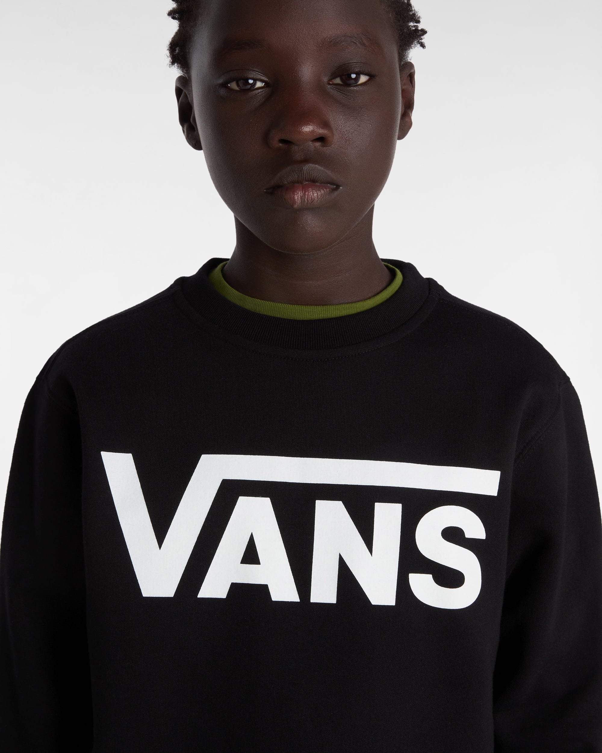Sweatshirt Vans Classic II Crew Enfant 814 ans VANS Noir ALT11