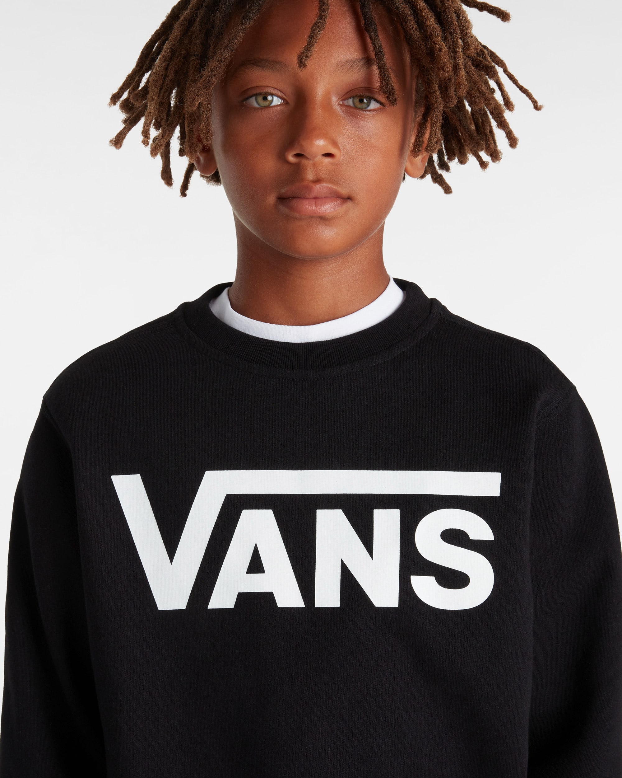 Sweatshirt Vans Classic II Crew Enfant 814 ans VANS Noir ALT10