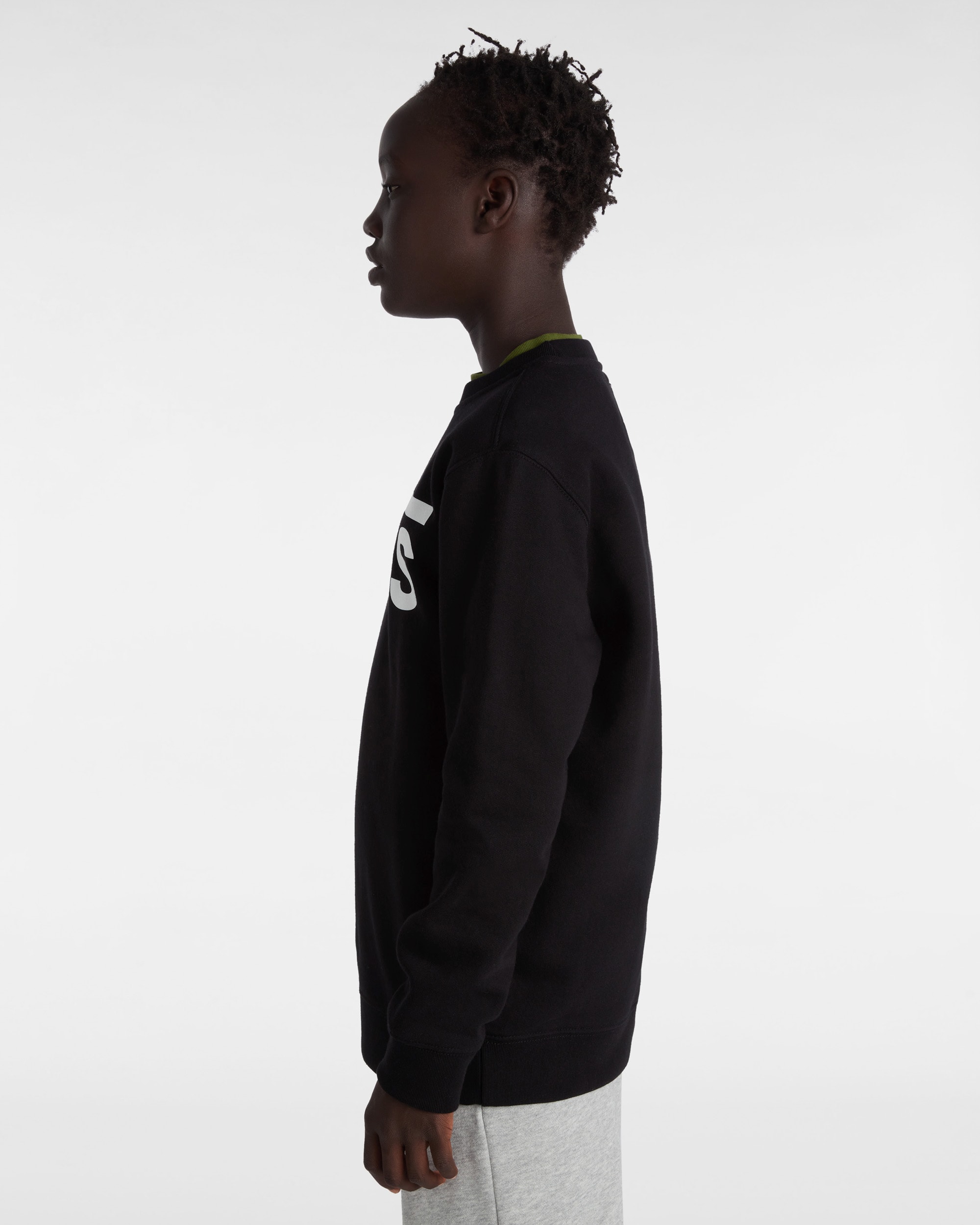 Sweatshirt Vans Classic II Crew Enfant 814 ans VANS Noir ALT9