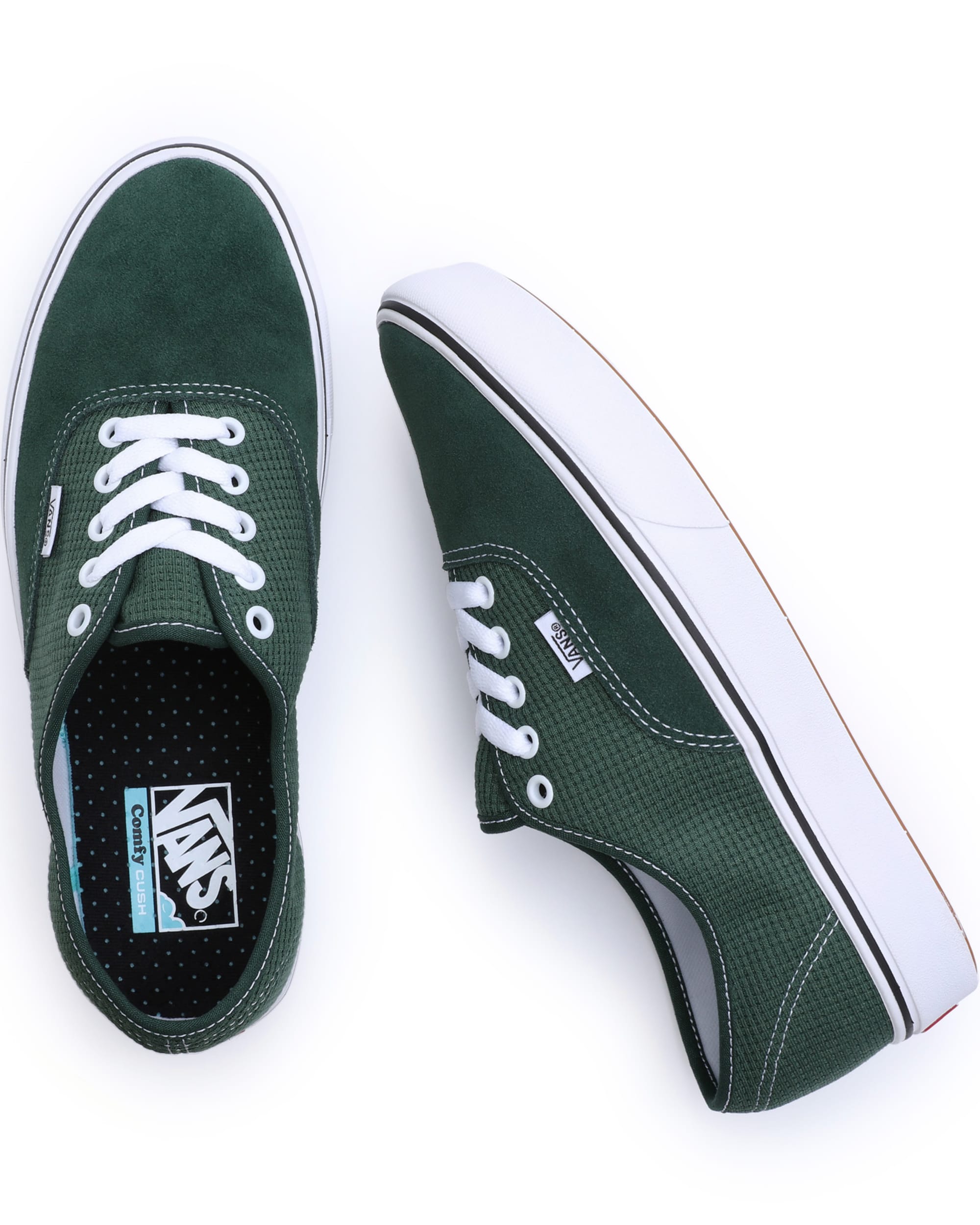 ComfyCush Authentic Shoes VANS Green ALT1