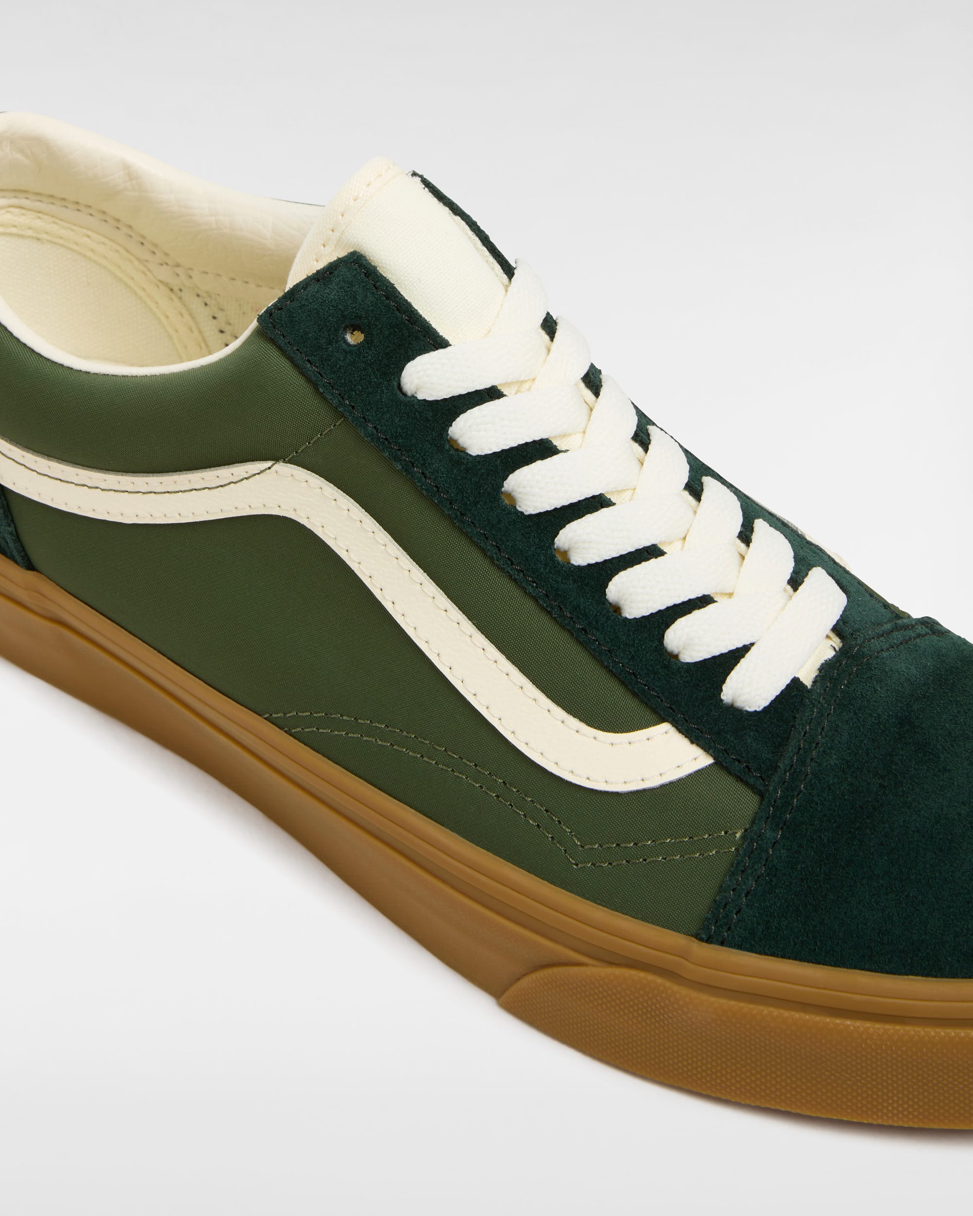 Old Skool Shoes VANS Green ALT3