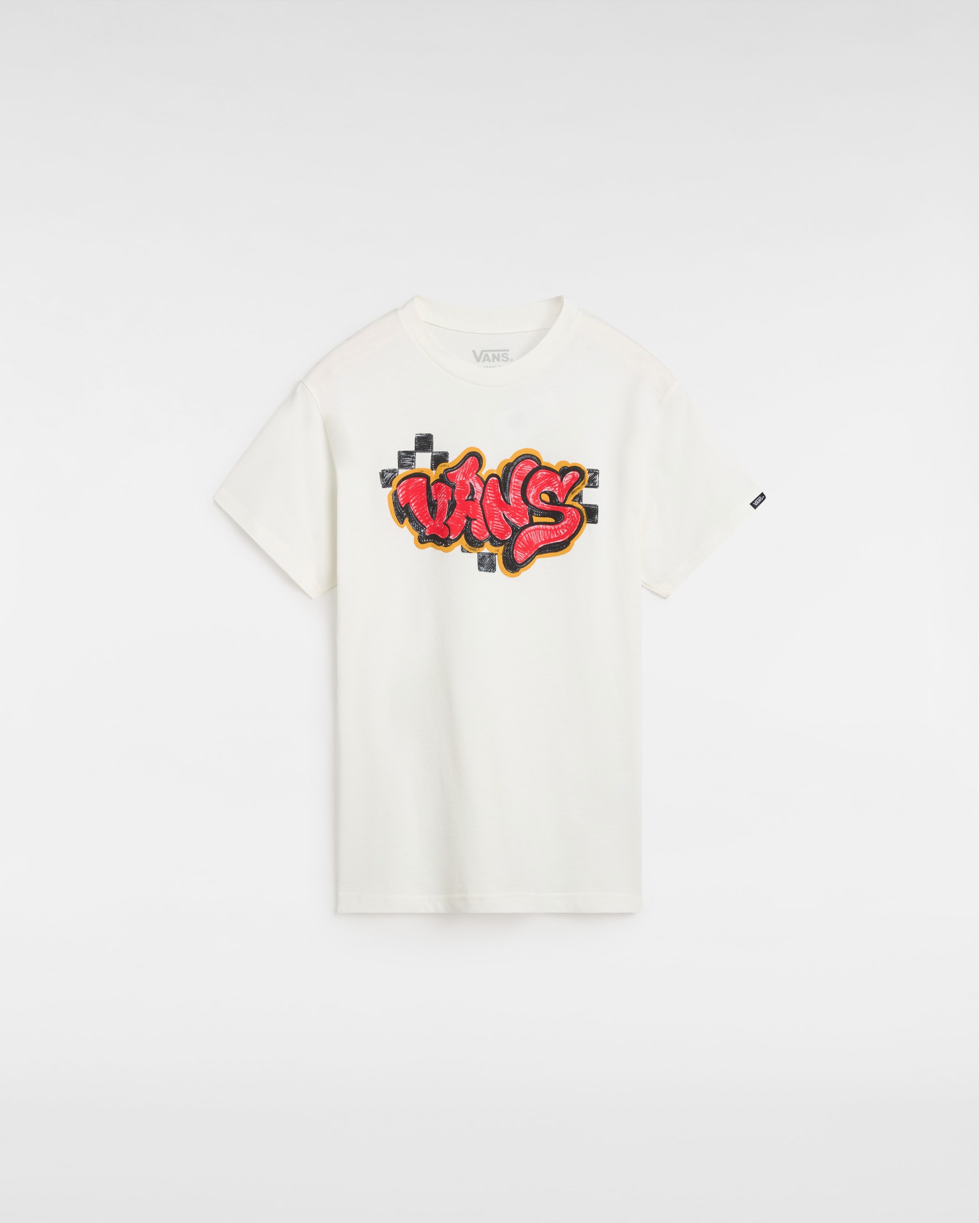Kids Tagged TShirt 814 Years VANS White HERO