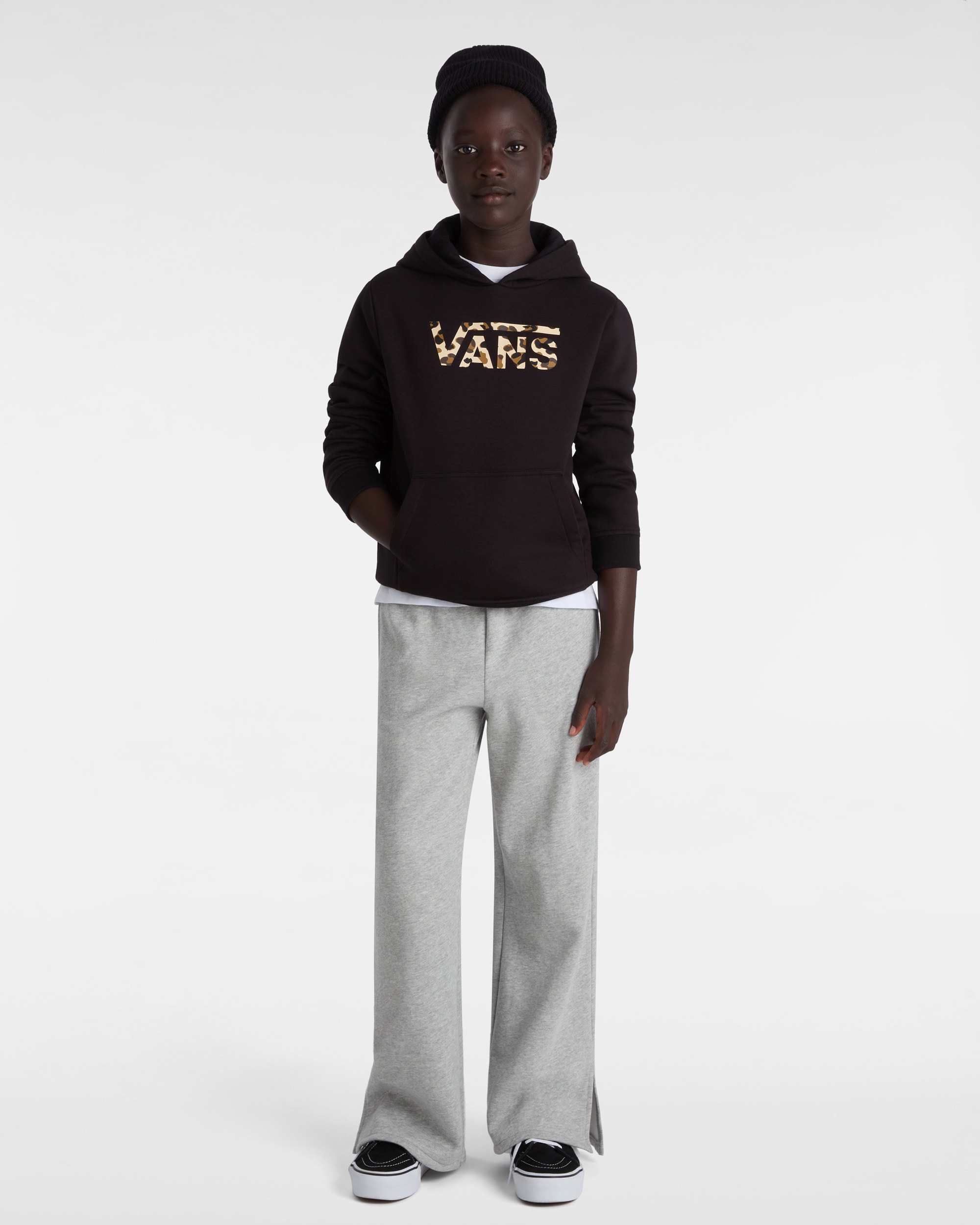 Sweat  capuche Felidae Drop V Fille 814 ans VANS Noir ALT5