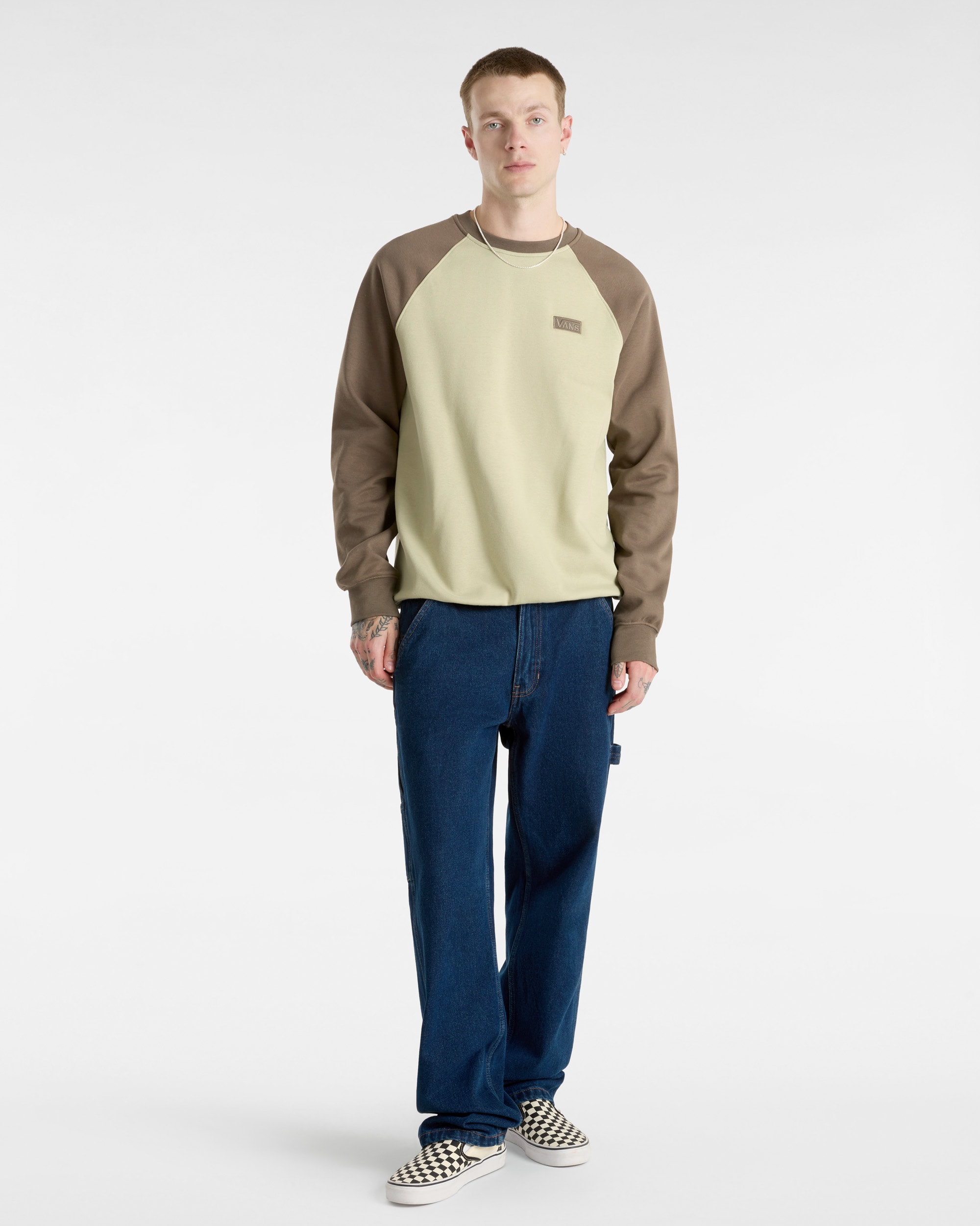 Core Basic Raglan TShirt VANS Green ALT5