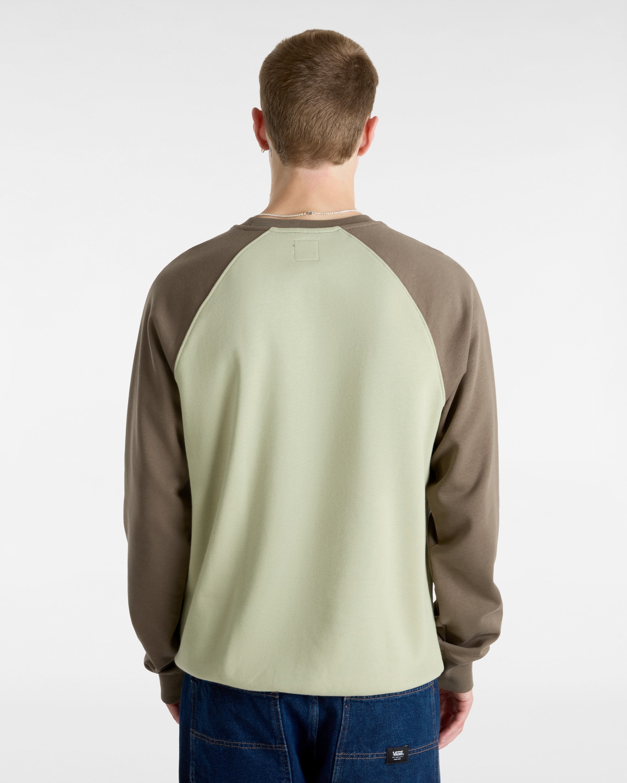 Core Basic Raglan TShirt VANS Green ALT3