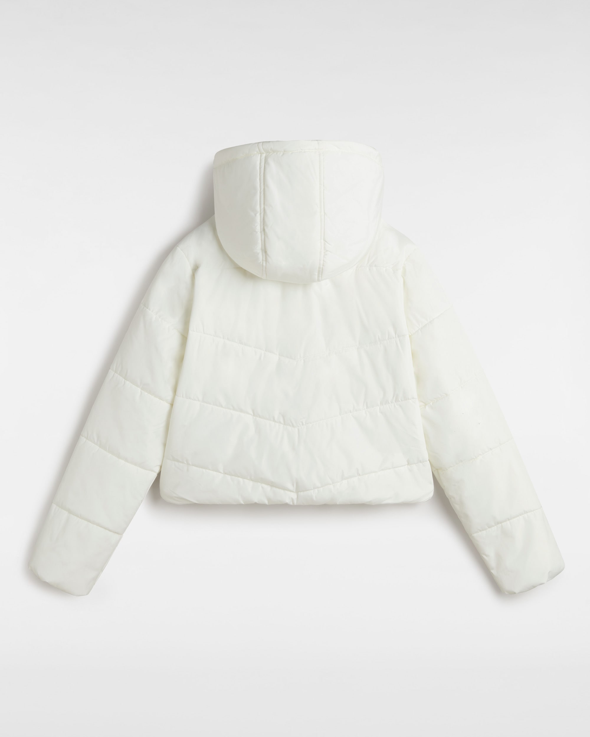 MTE Foundry Crop Puff Hood Jacket VANS White ALT1