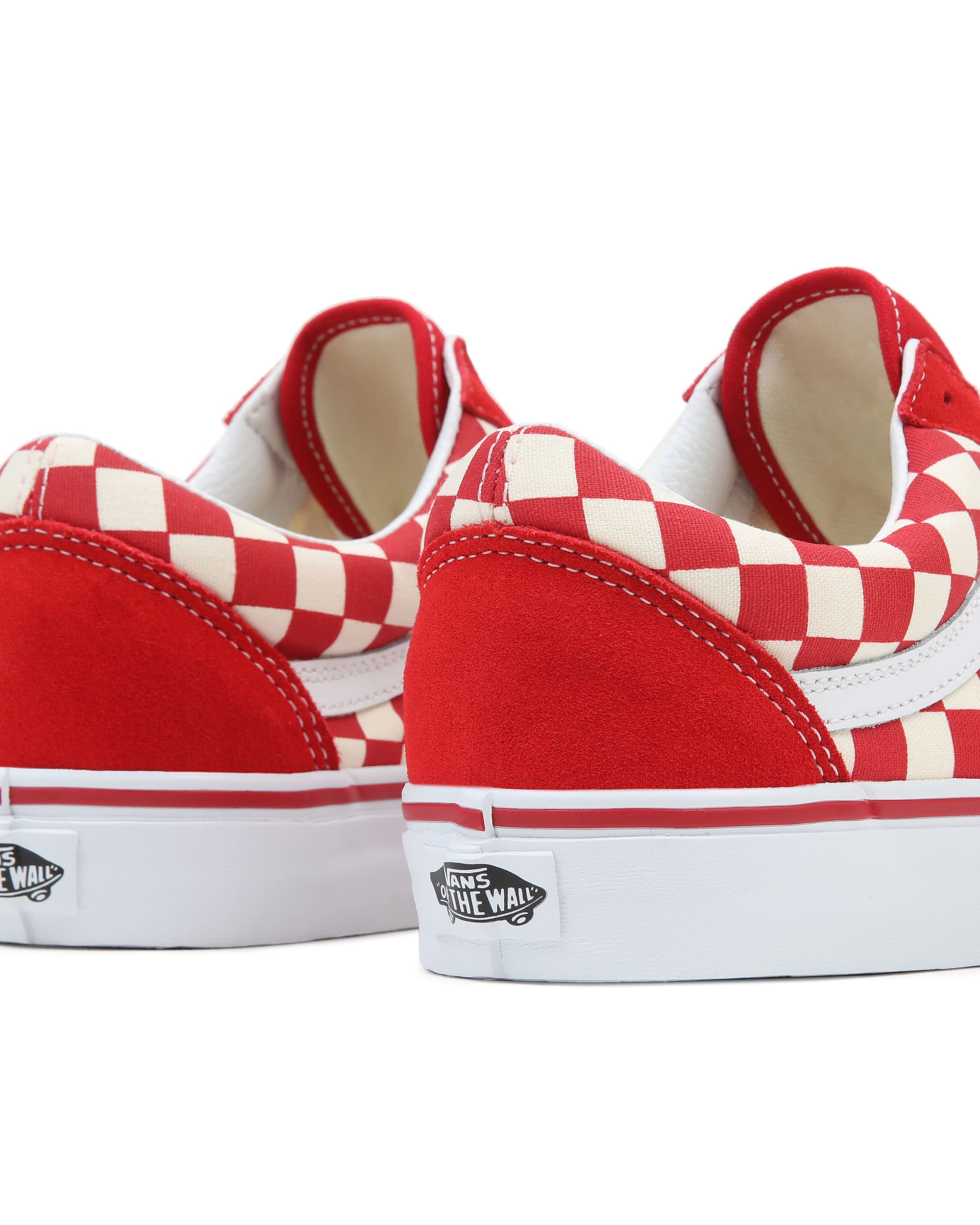Chaussures Checkerboard Old Skool VANS Rouge ALT6