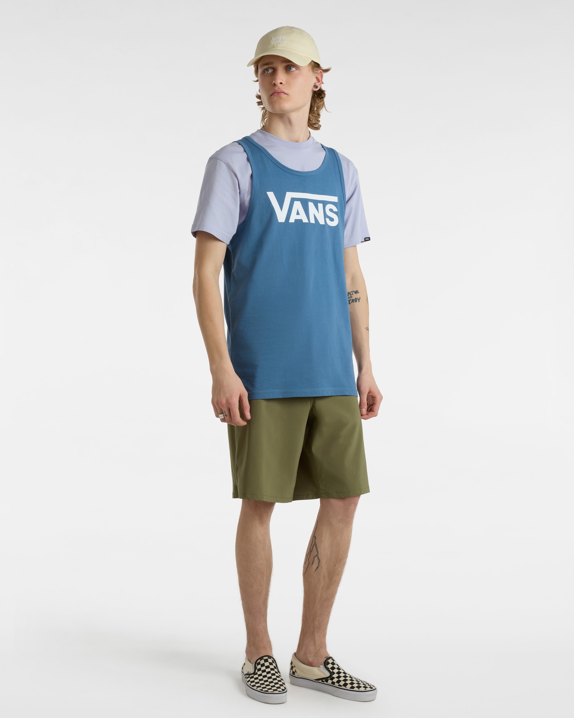 The Daily Solid Boardshorts VANS Green ALT5