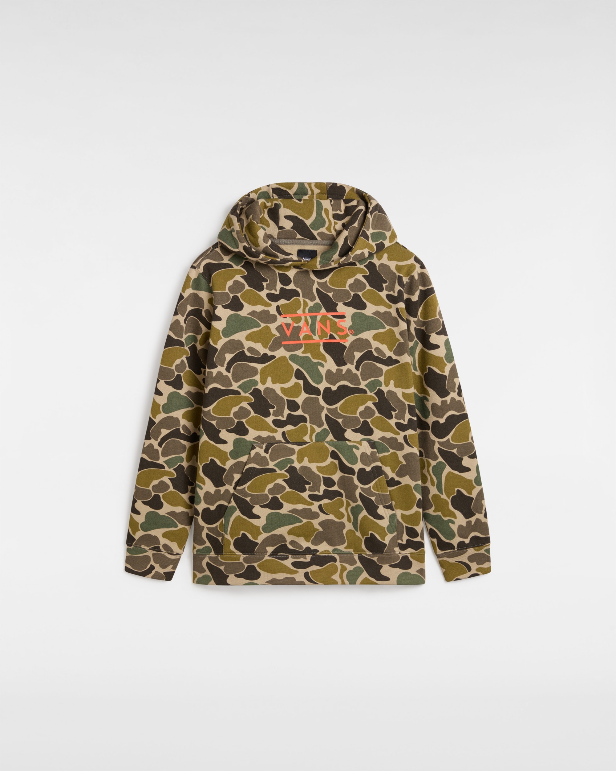 Kids Half Box Camo Pullover 814 Years VANS Brown HERO