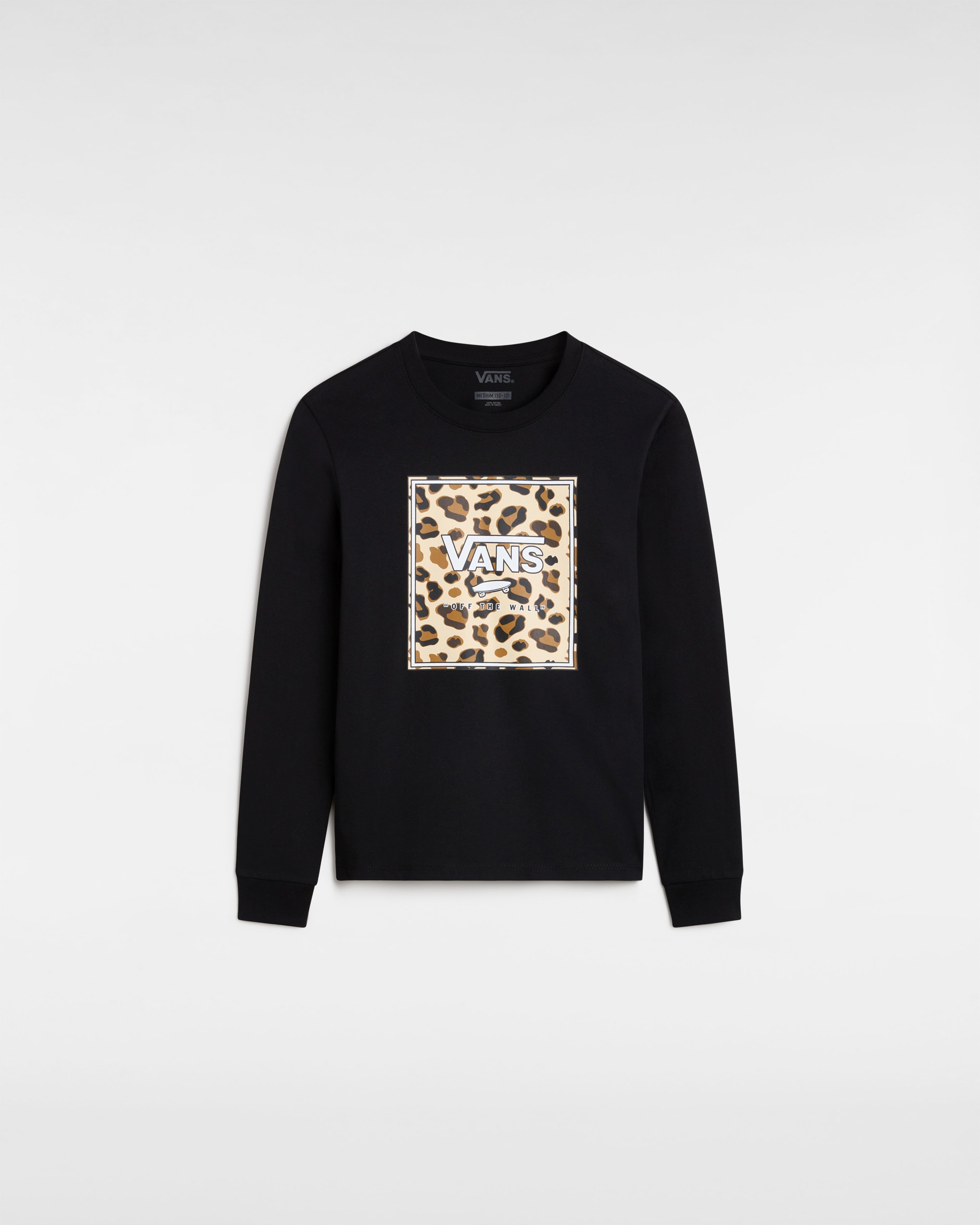 Girls Felidae Long Sleeve TShirt 814 years VANS Black HERO