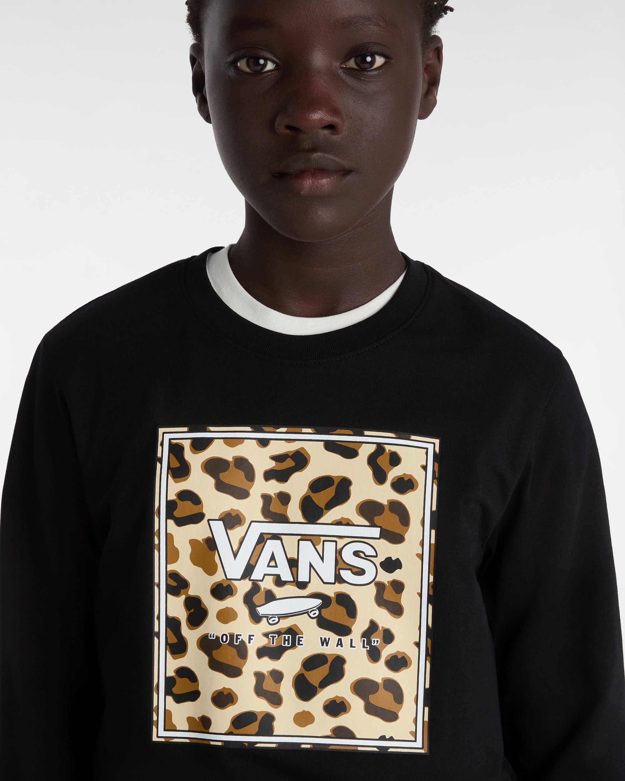 Girls Felidae Long Sleeve TShirt 814 years VANS Black ALT6