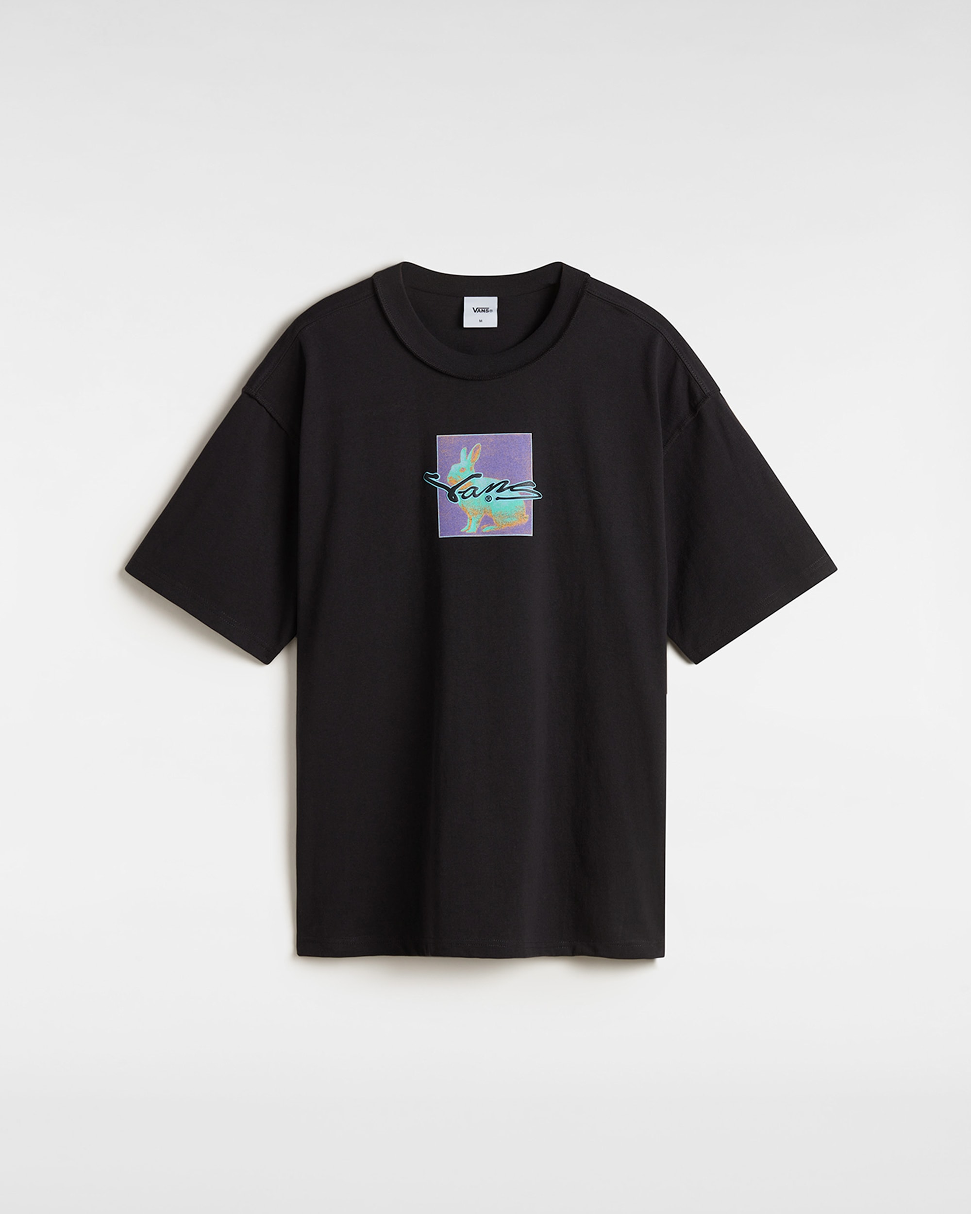 Premium Down the Rabbit Hole TShirt VANS Schwarz HERO