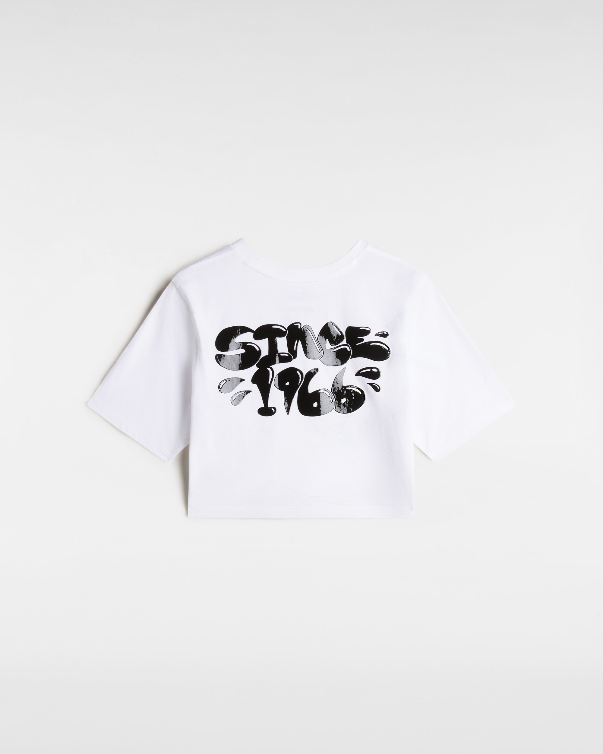 Tshirt court Busted Type Crew VANS Blanc ALT1