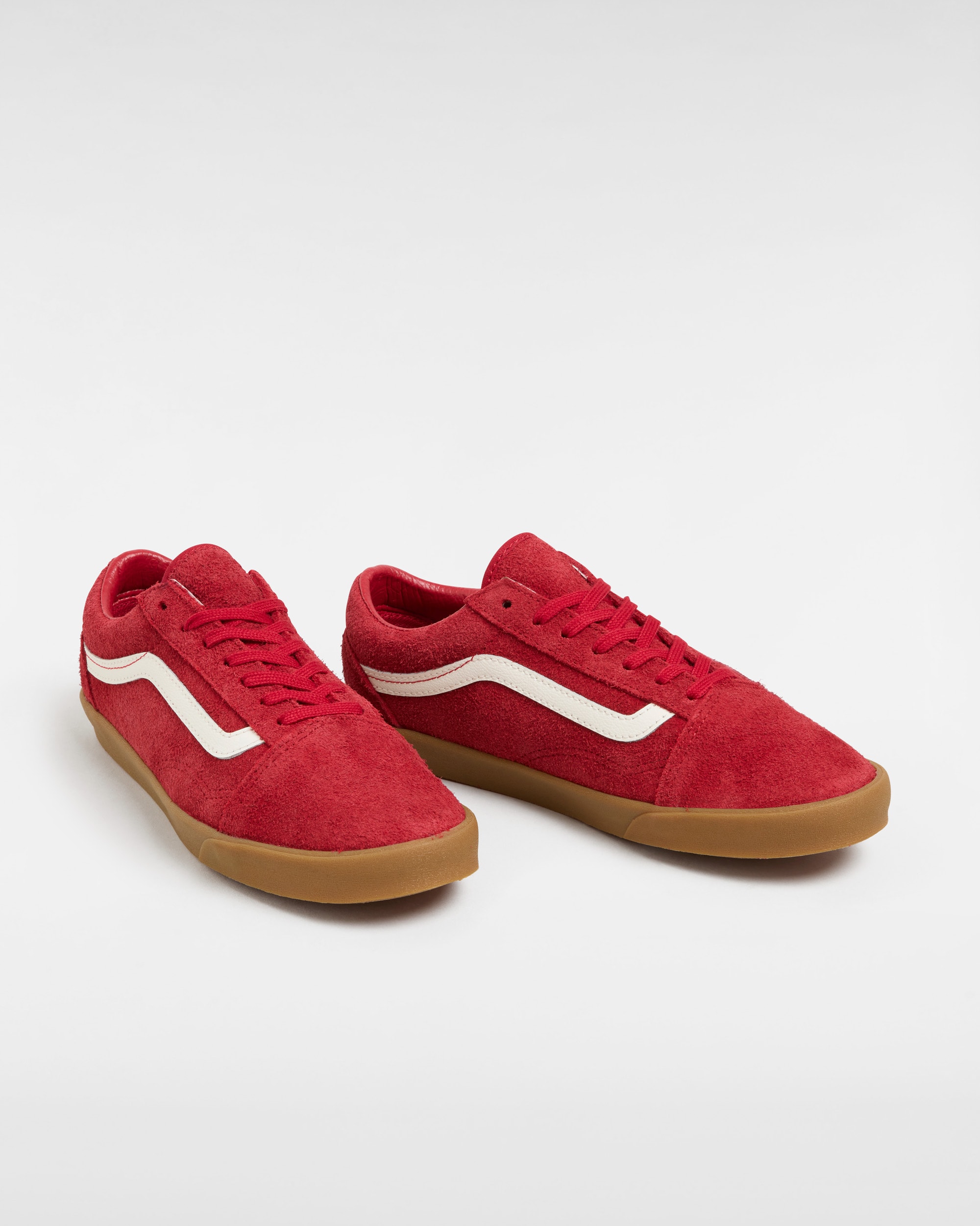 Chaussures Old Skool Lowpro VANS Rouge ALT1