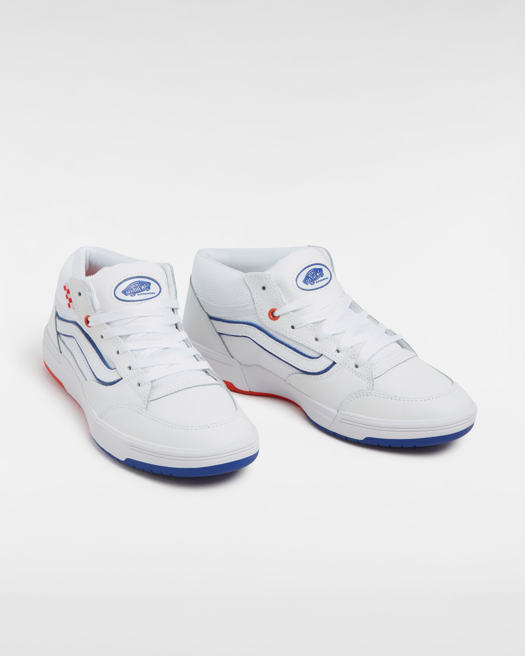 Chaussures Skate Zahba Mid Athletic VANS Blanc ALT1