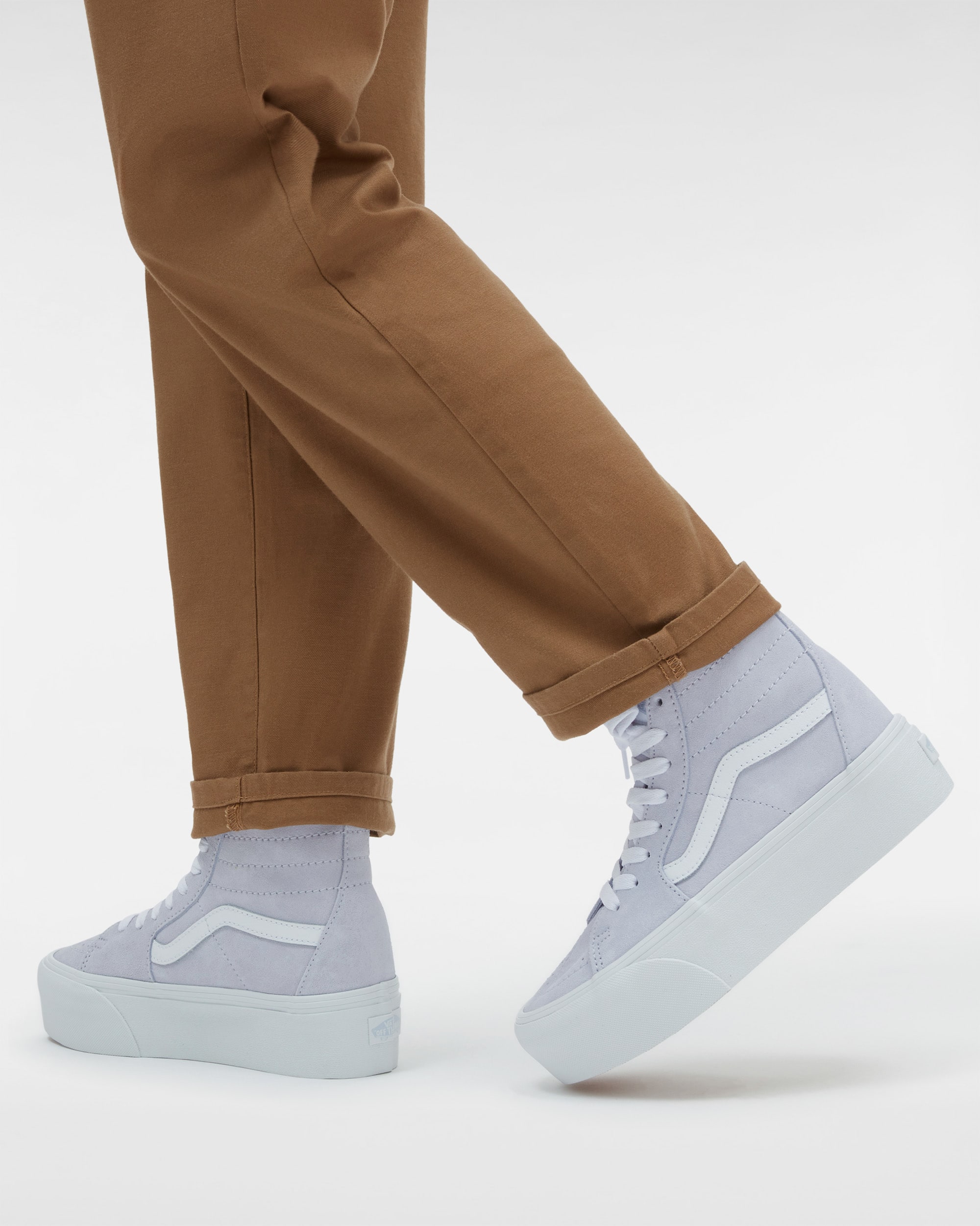 Chaussures Sk8Hi Tapered Stackform VANS Bleu ALT4