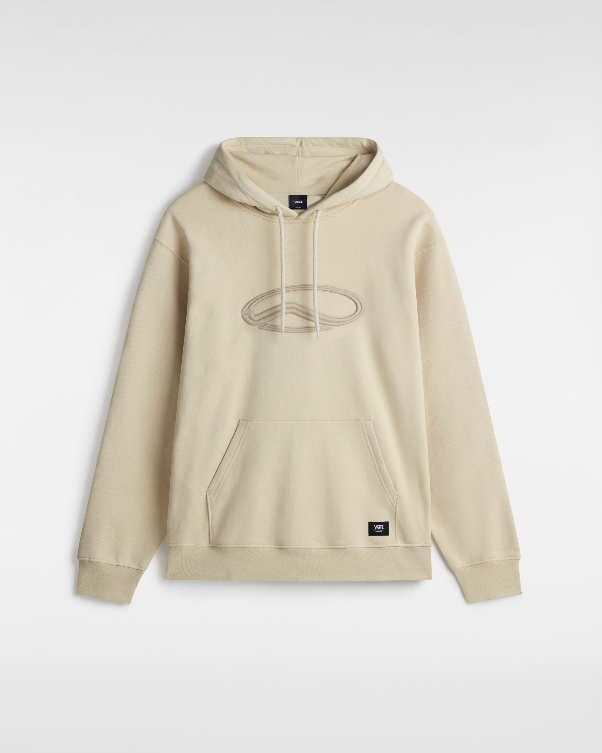 Vans Oval Loose Pullover Hoodie VANS Beige HERO