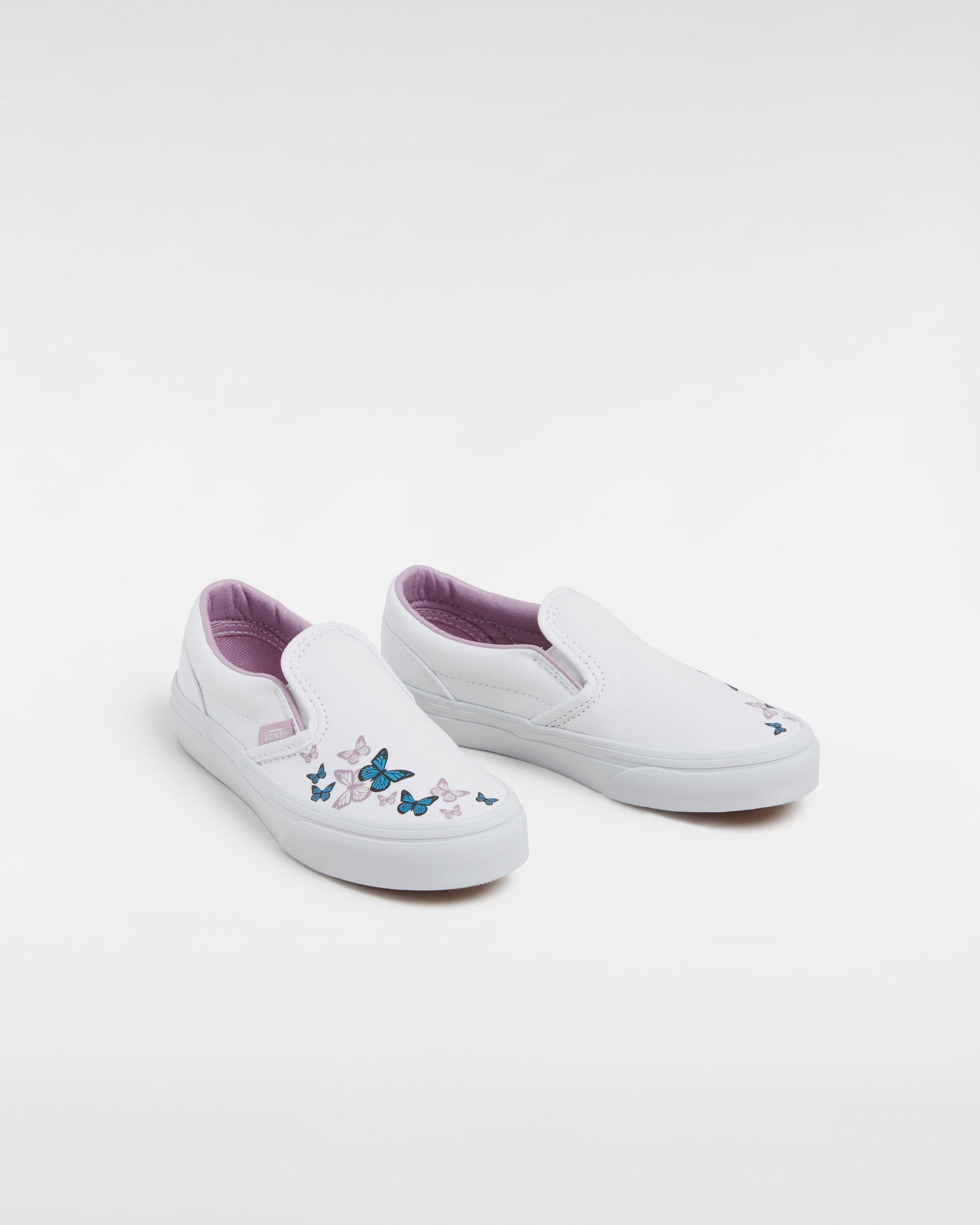 Zapatillas de nios Classic SlipOn 48 aos VANS Blanco ALT1
