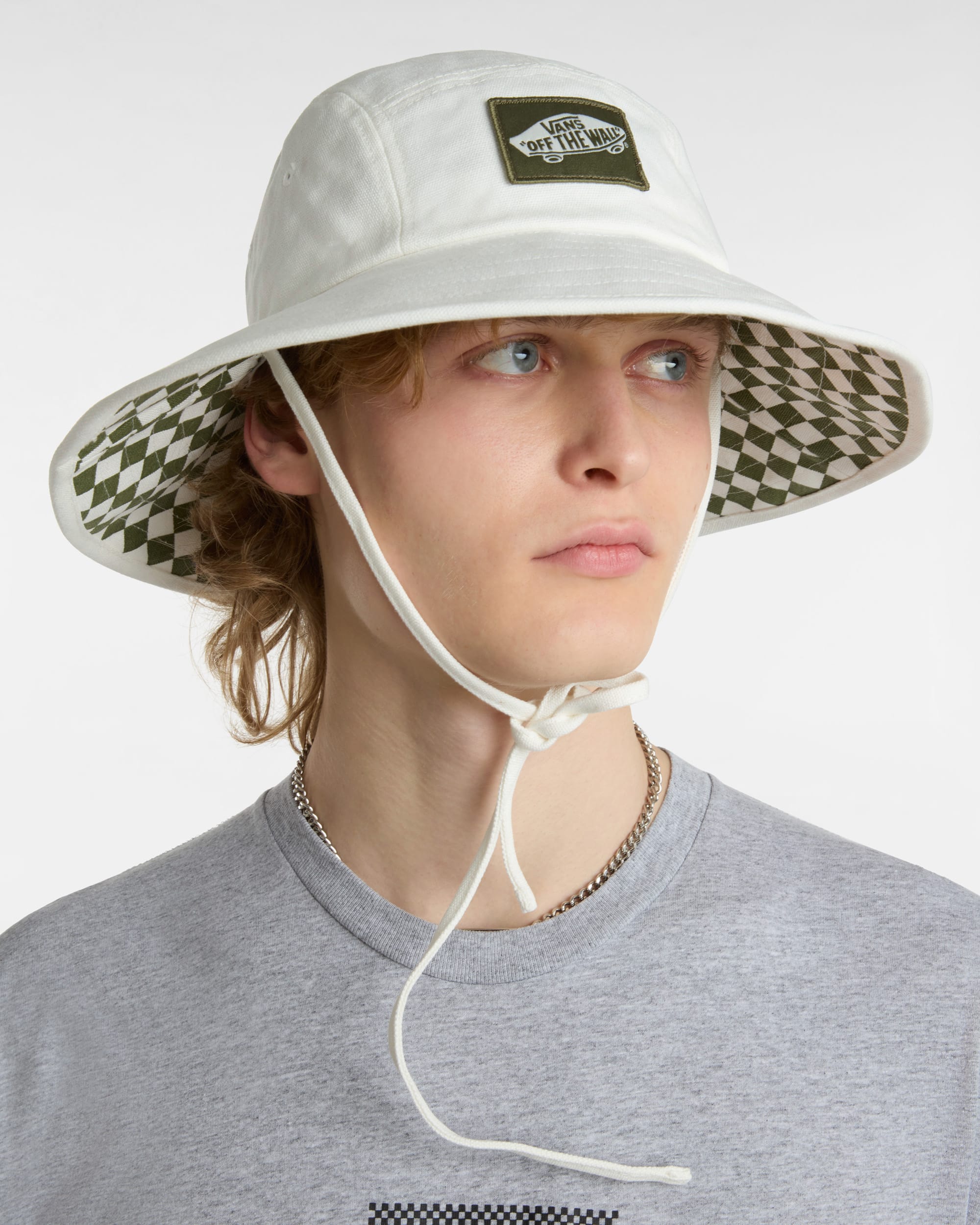 Sunny Side Bucket Hat VANS White ALT3