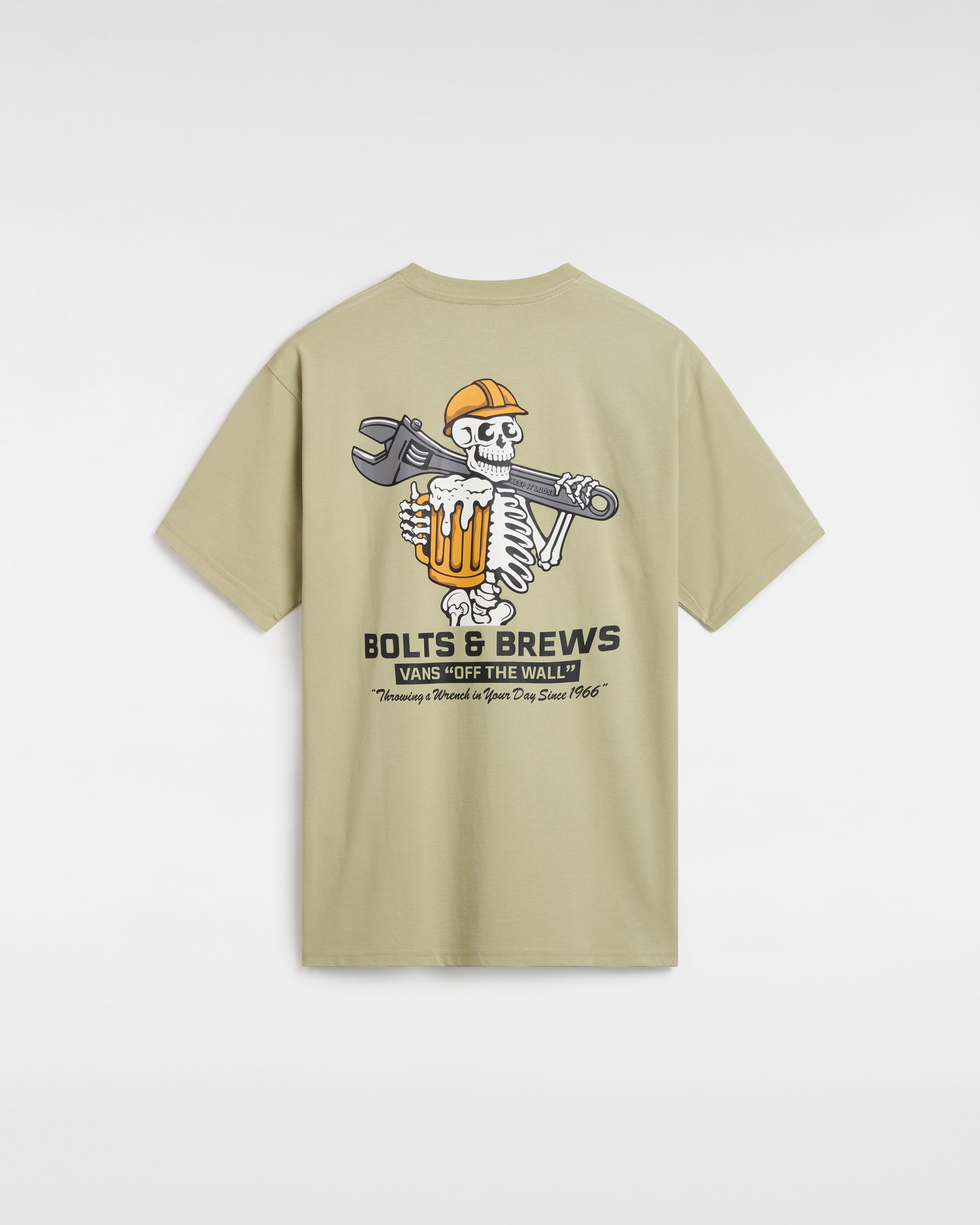 Maglietta Wrenched VANS Beige ALT1