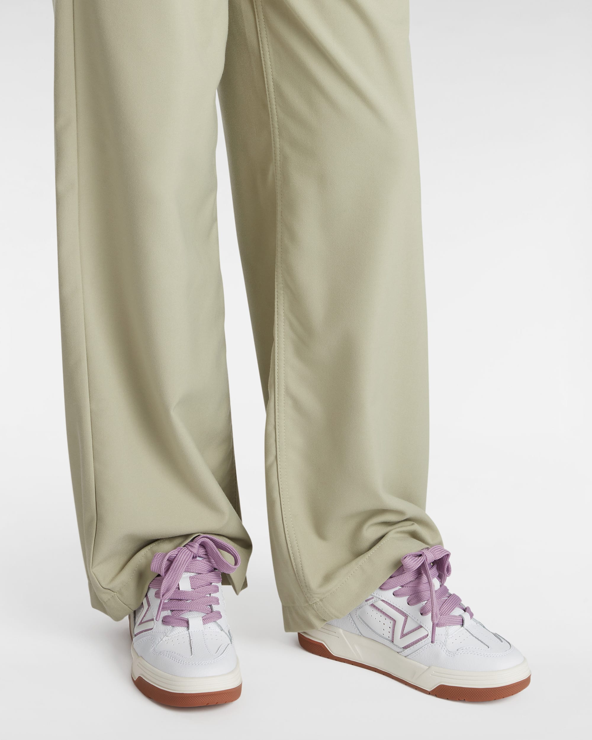 Chaussures en cuir Upland Vintage VANS Violet ALT4