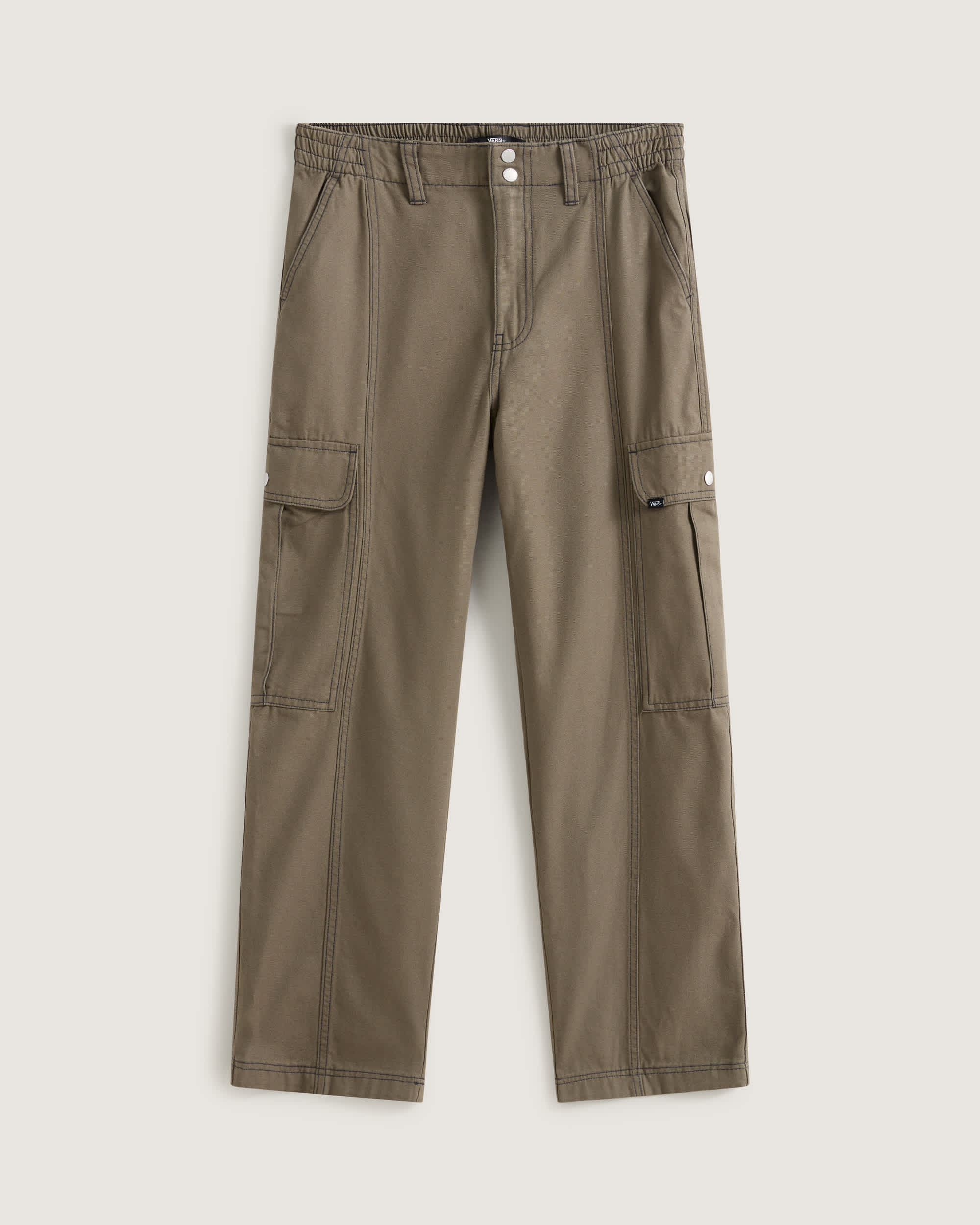 Canvas Sidewalk Trousers VANS Brown HERO
