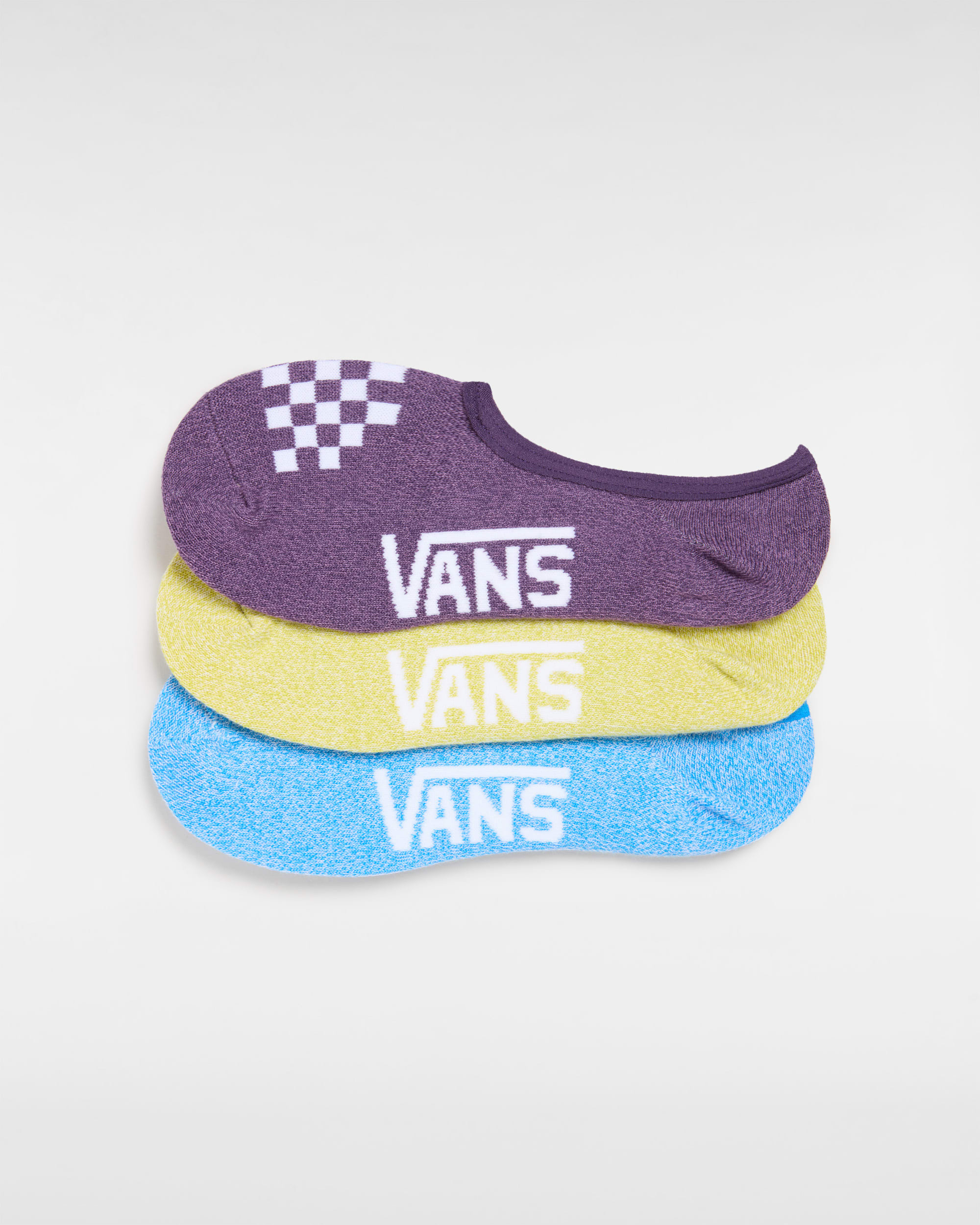 Classic Heathered Canoodle Socks 3 Pairs VANS Purple ALT1