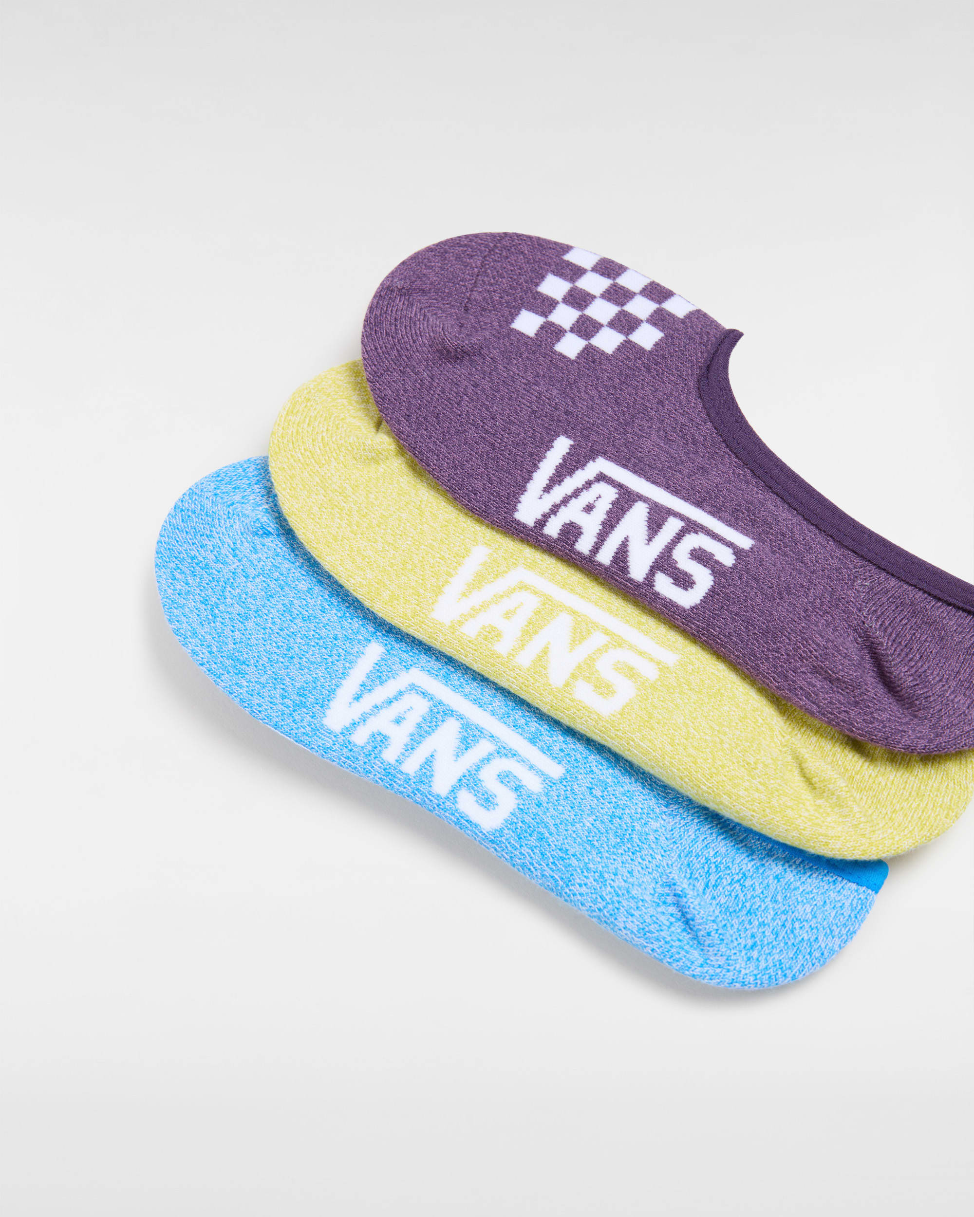 Classic Heathered Canoodle Socks 3 Pairs VANS Purple ALT2