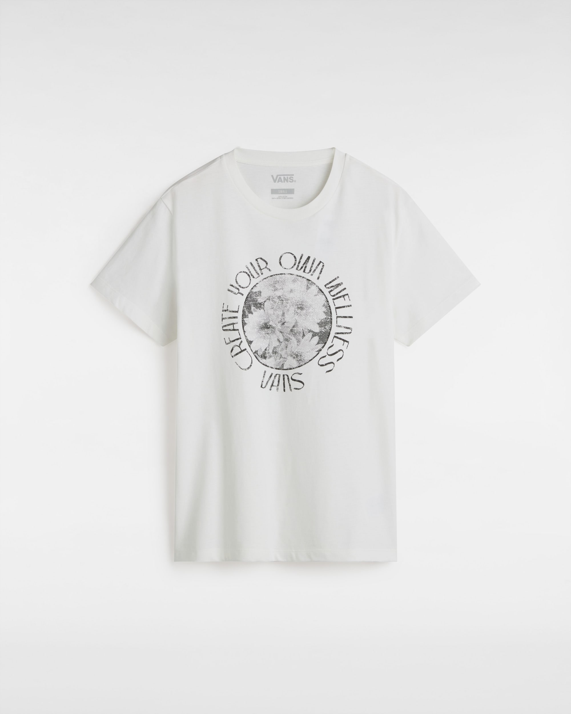 Tshirt Wellness Boyfriend Fit VANS Blanc HERO
