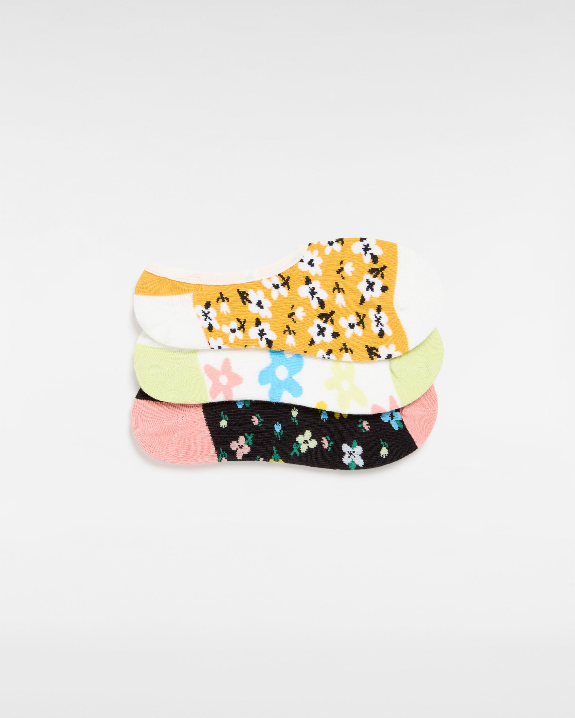 Socquettes Best Me Canoodle 3 paires VANS Jaune HERO