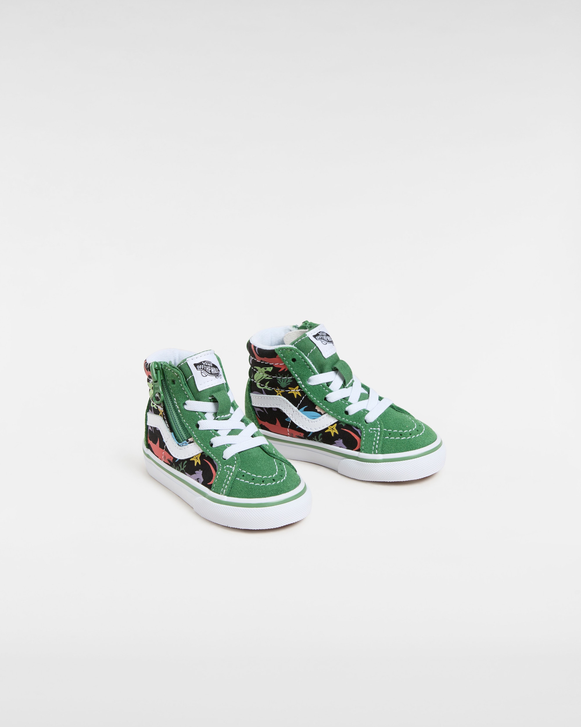 Chaussures Sk8Hi Side Zip Bb 14 ans VANS Vert ALT1