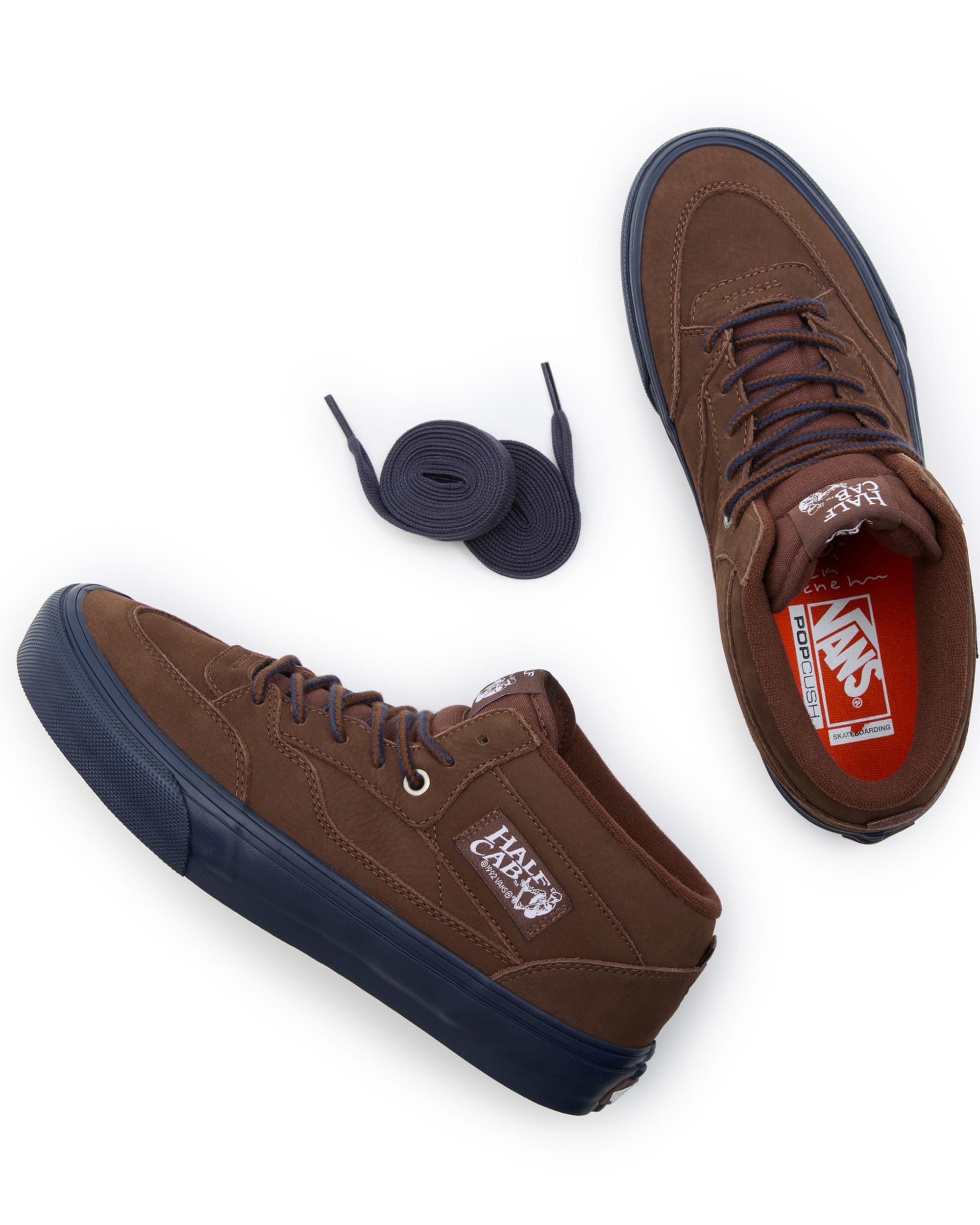 Skate Half Cab 92 x Nick Michel Shoes VANS Brown ALT1