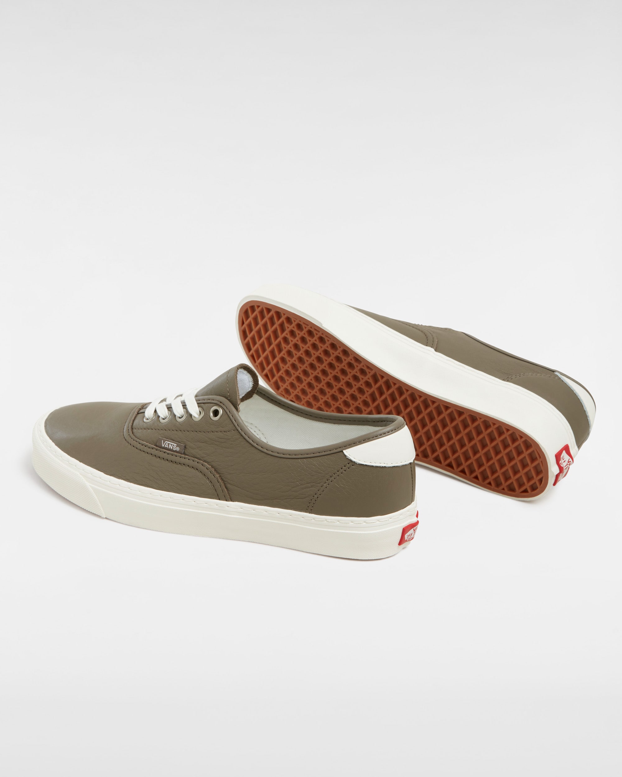 Chaussures en cuir Authentic Lux VANS Marron ALT2