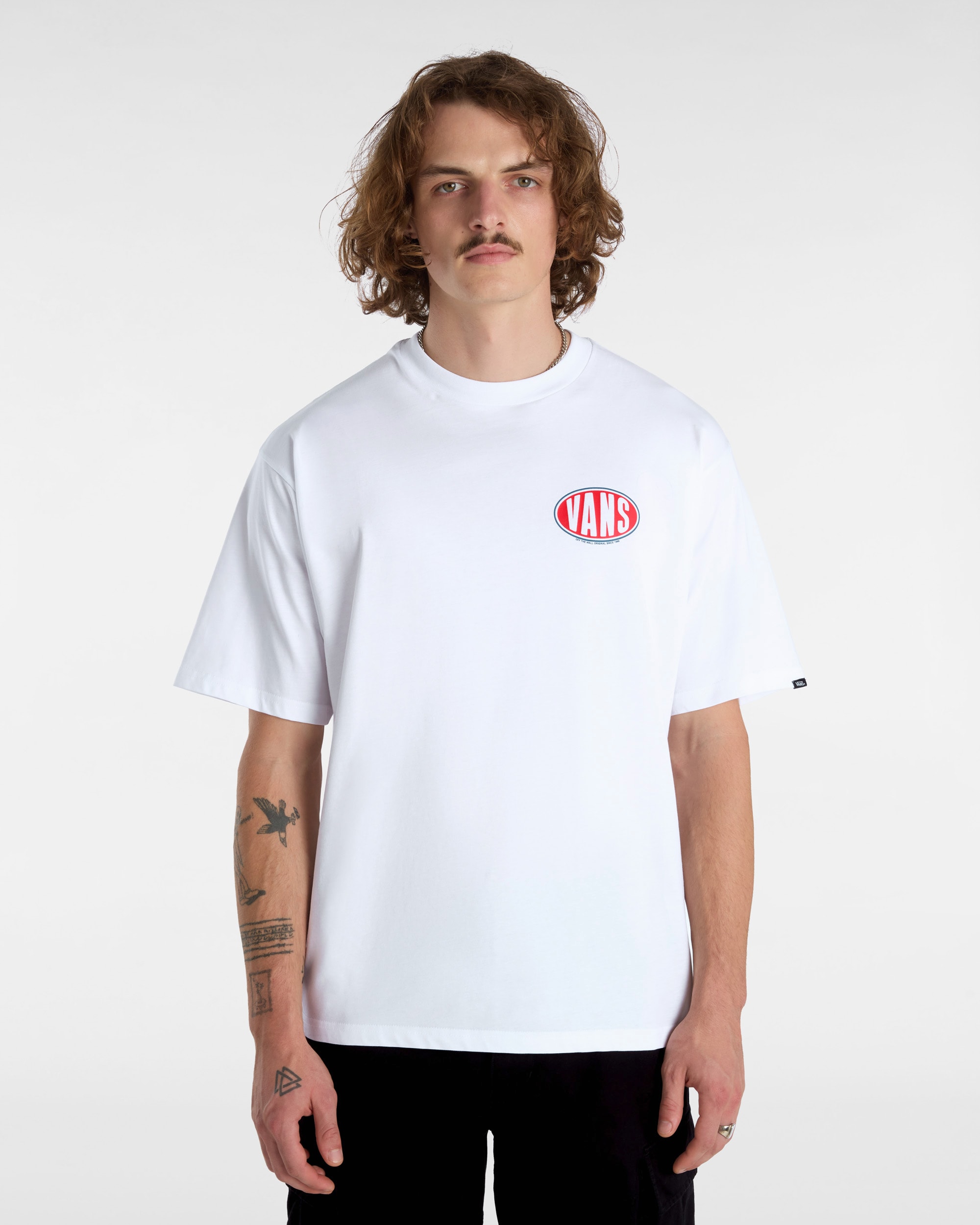 Spray On TShirt VANS White ALT2