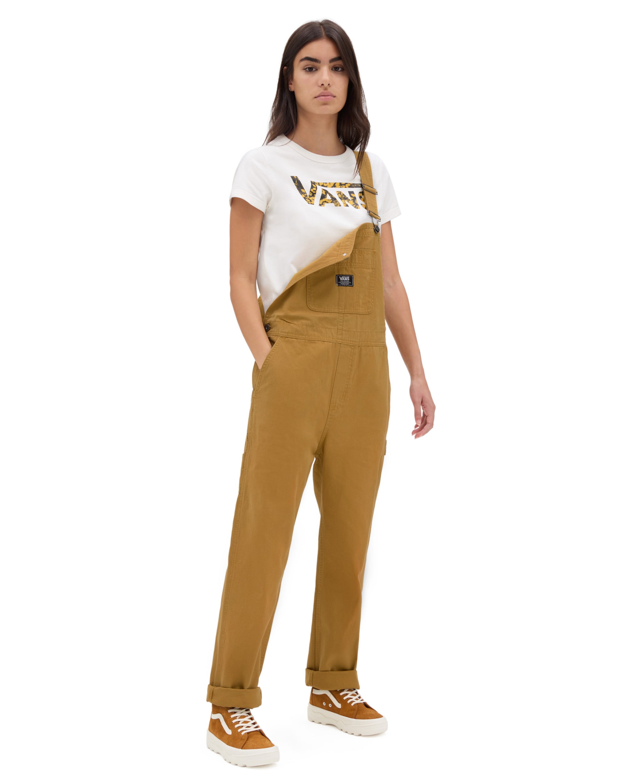 Warped Floral Fill Mini TShirt VANS White ALT1