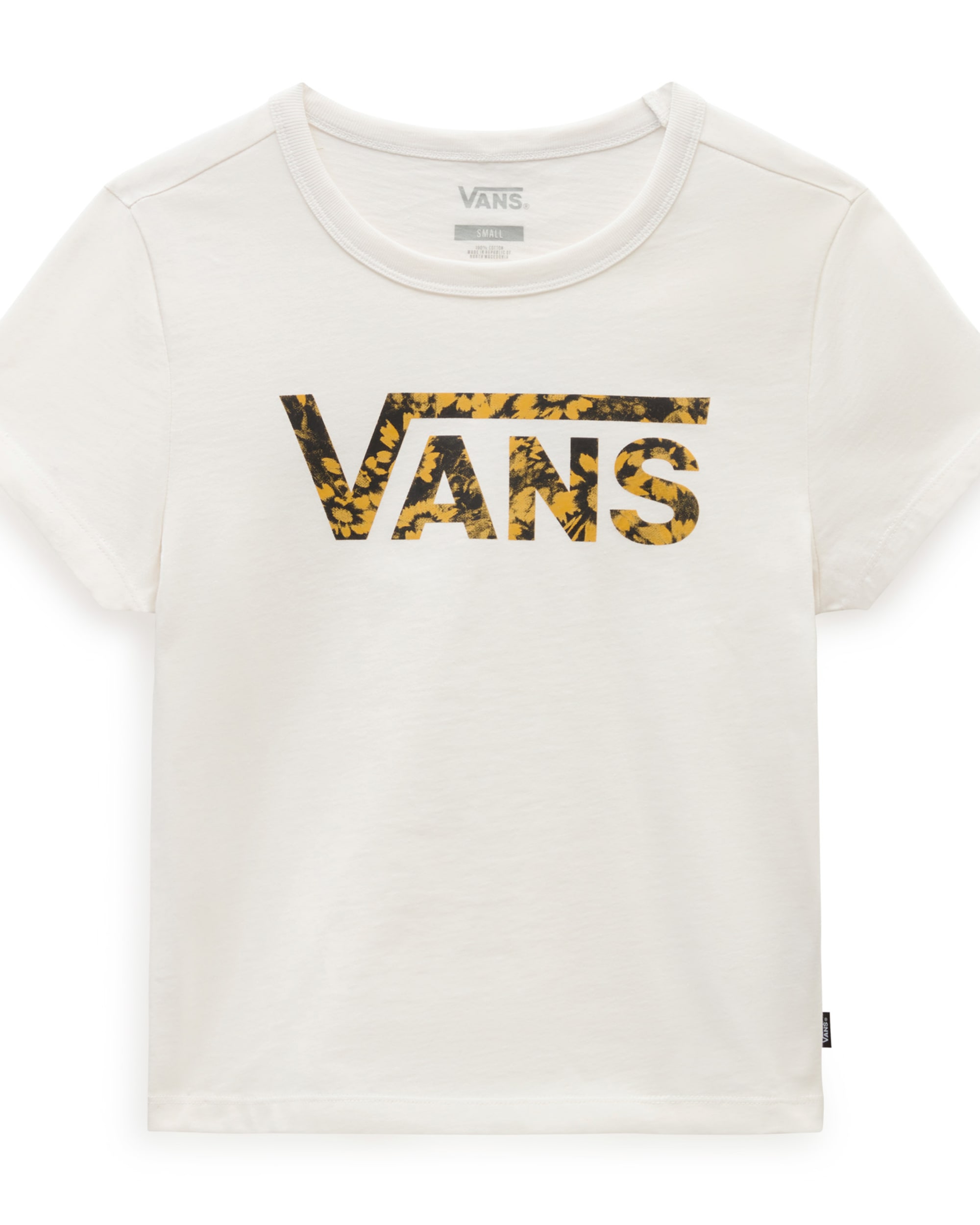 Warped Floral Fill Mini TShirt VANS White ALT9