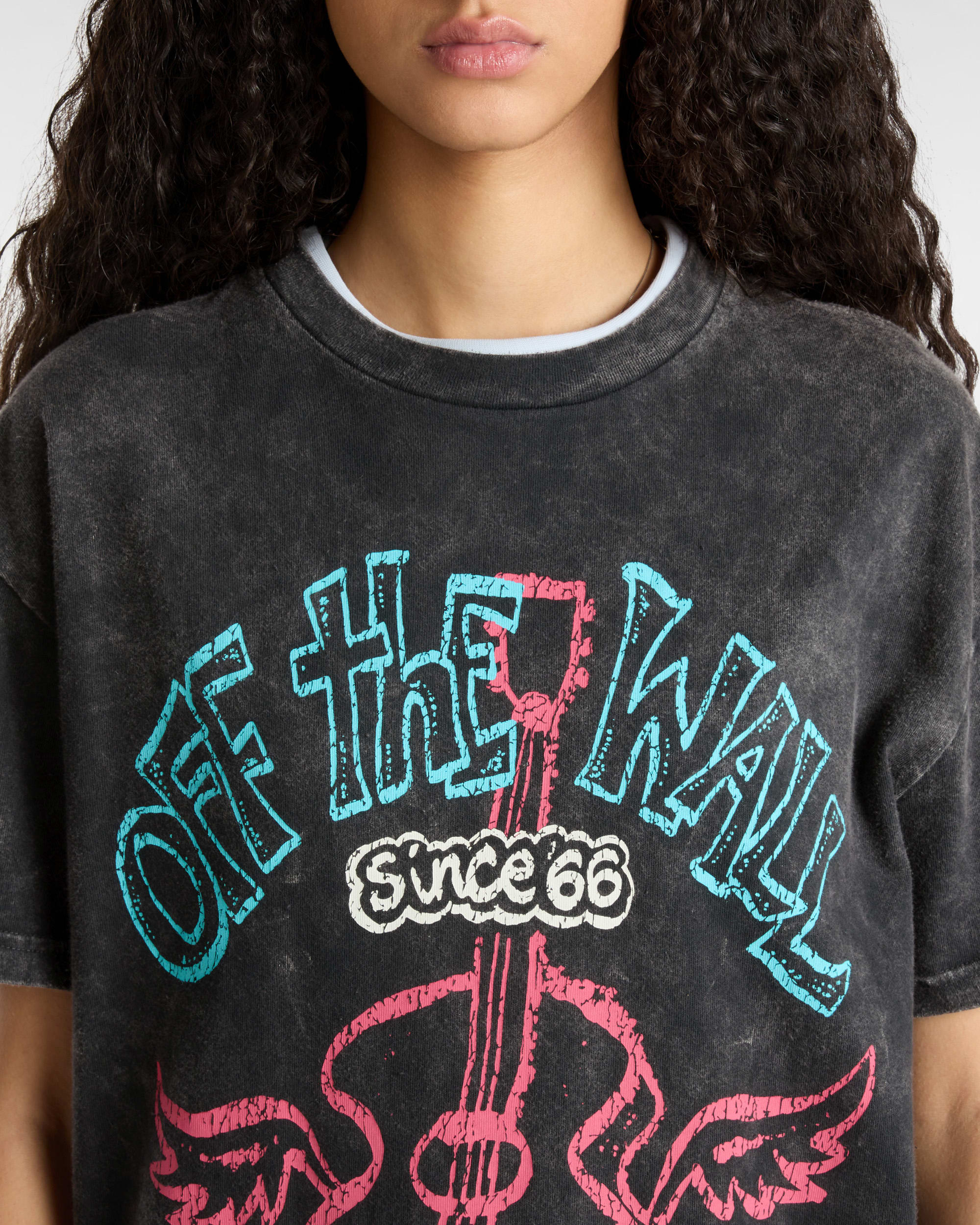 Tshirt Guitar Solo VANS Noir ALT5