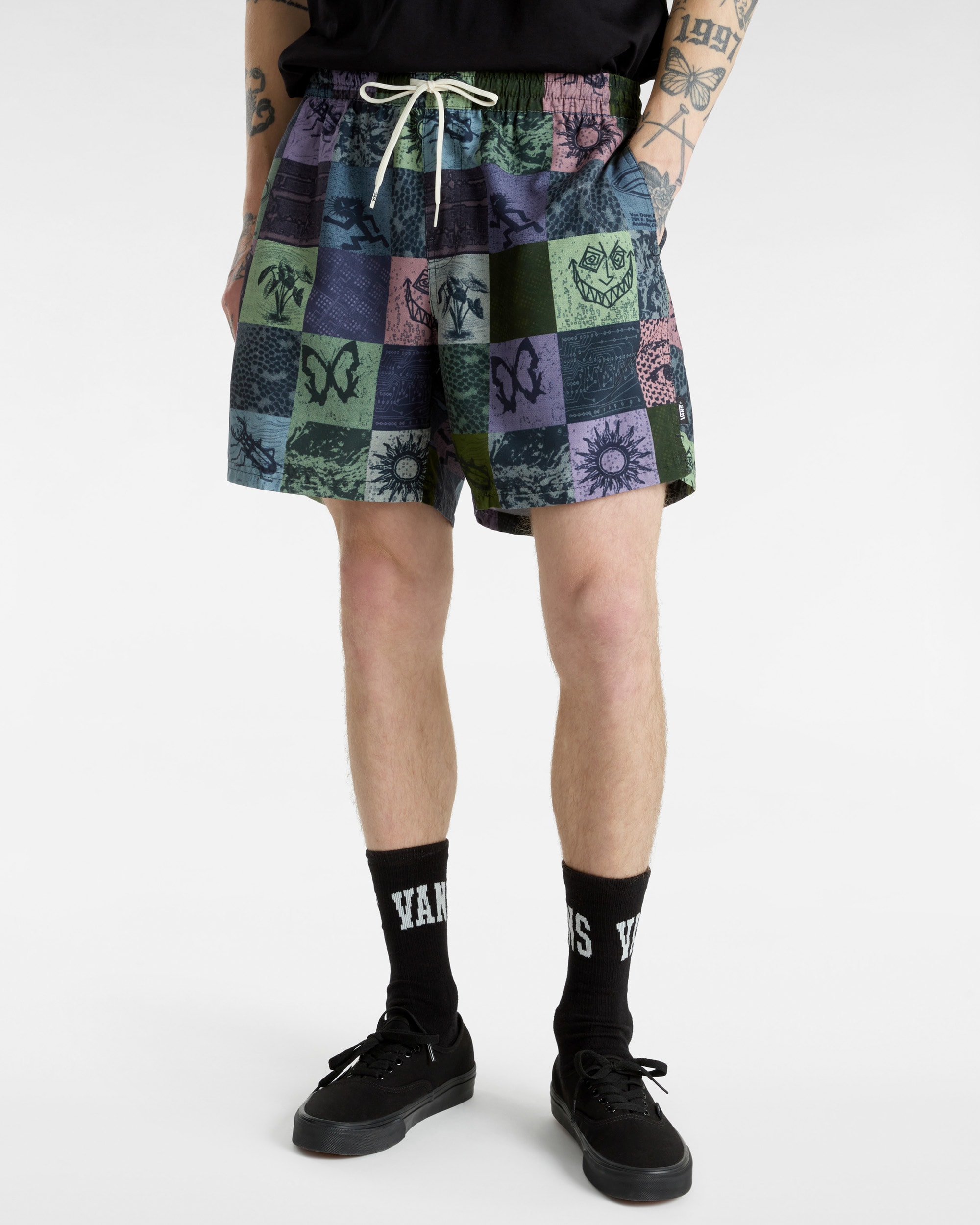 Primary Solid Elastic Boardshorts VANS Multicolour ALT2