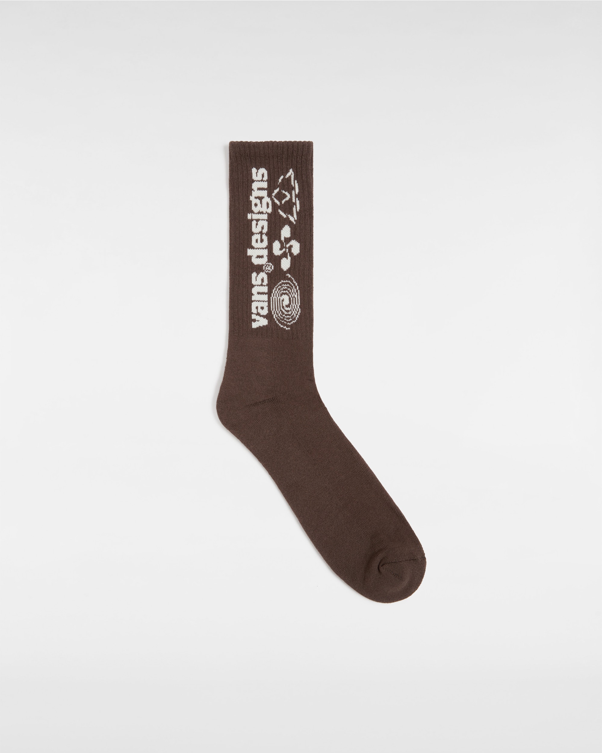 Pursuit Crew Socks 1 Pair VANS Brown HERO