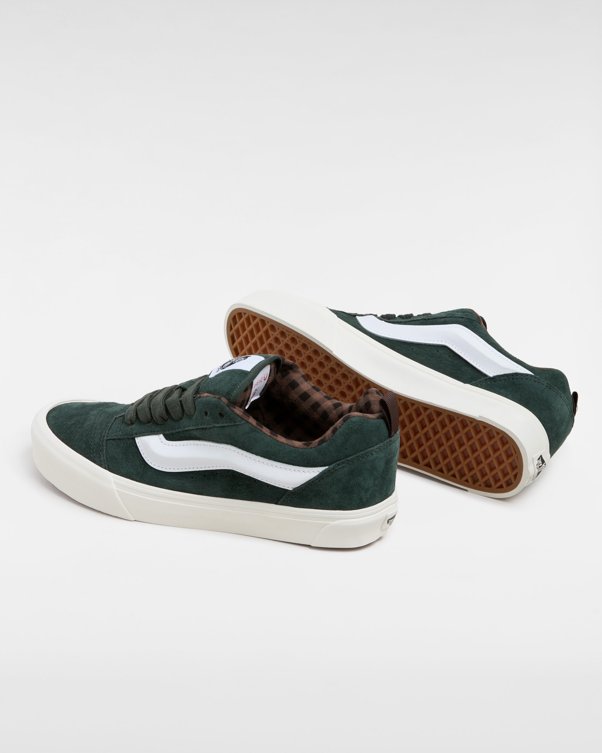 Knu Skool Shoes VANS Green ALT2