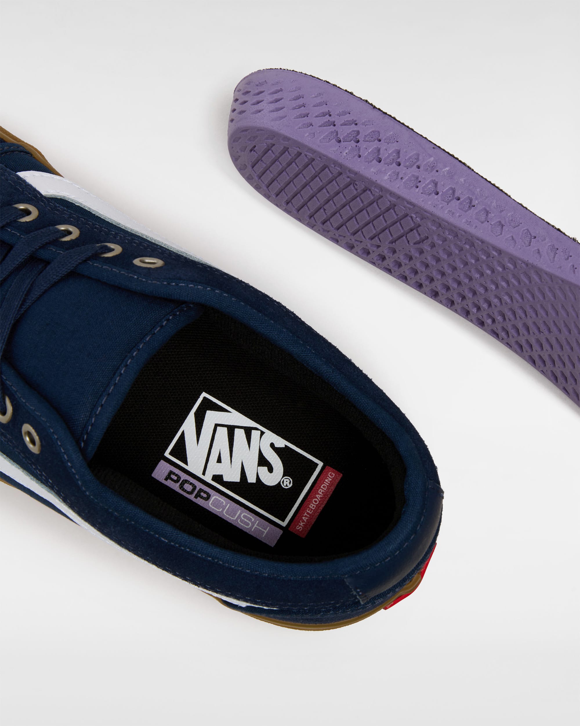 Chaussures Skate Chukka Low Sidestripe VANS Bleu ALT6