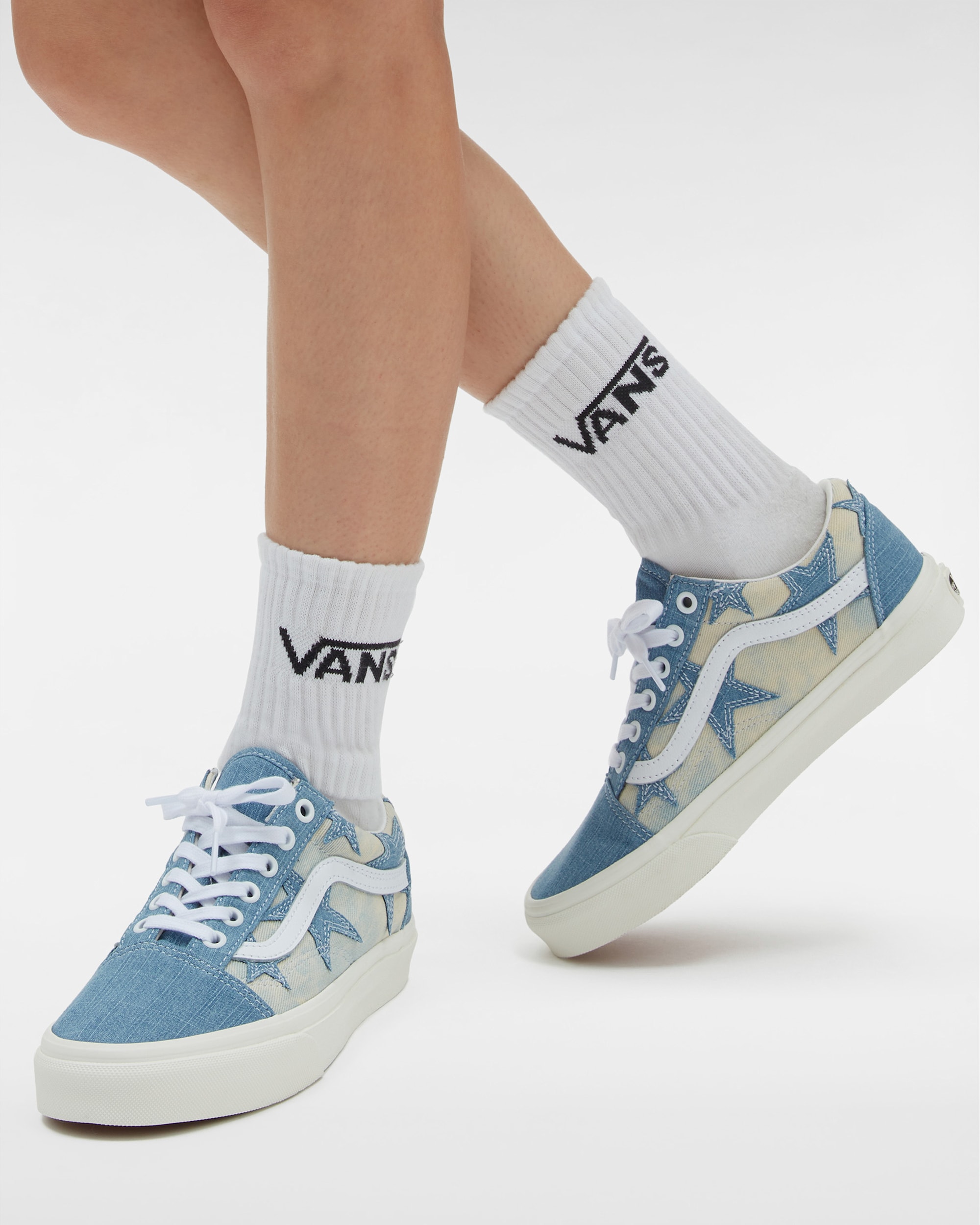 Old Skool Schuhe VANS Blau ALT4
