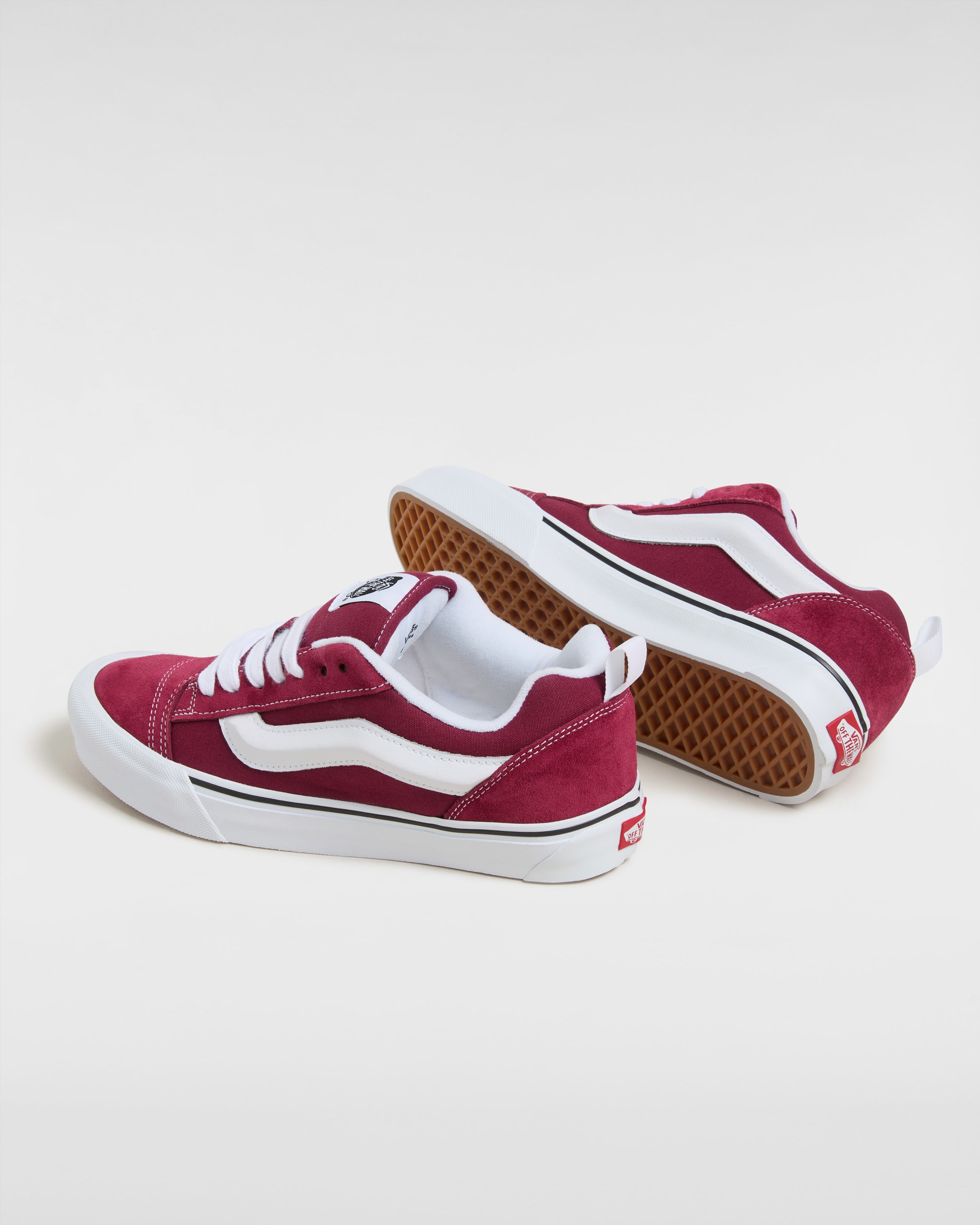 Chaussures Knu Skool VANS Bordeaux ALT2
