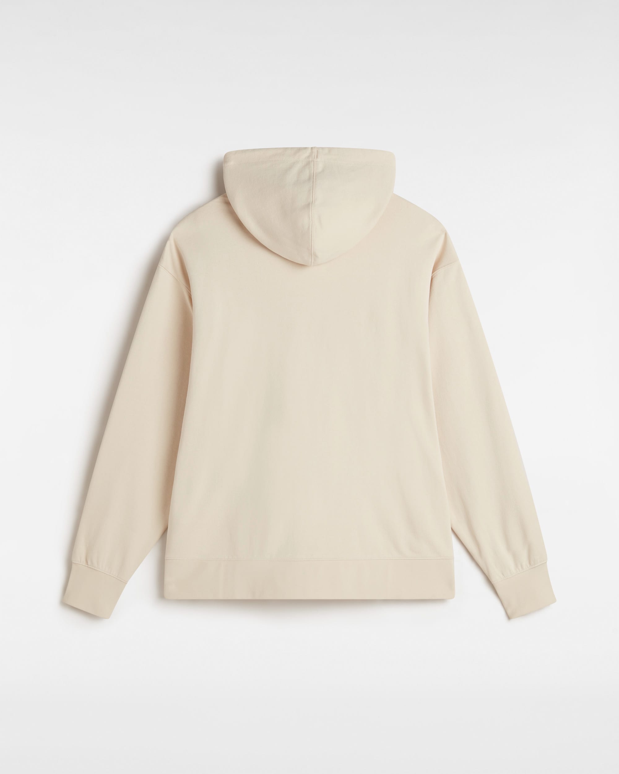 Premium Oversized Pullover Logo Hoodie VANS Beige ALT1