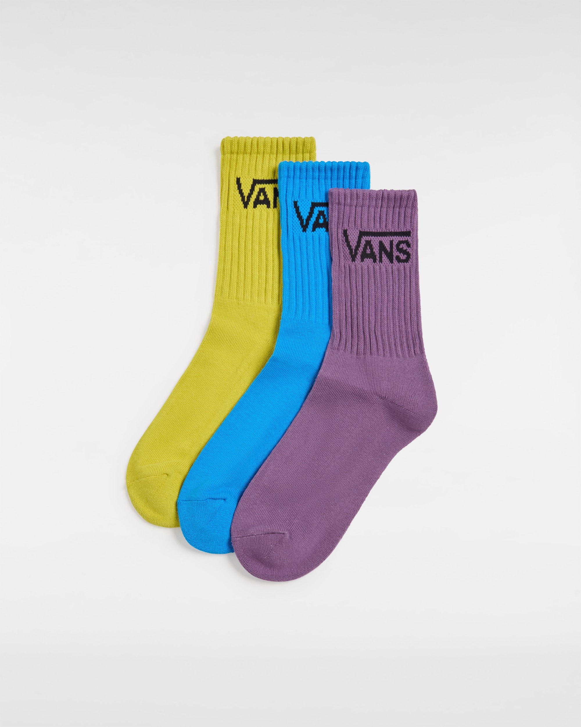 Classic Crew Socks 3 Pairs VANS Purple ALT1