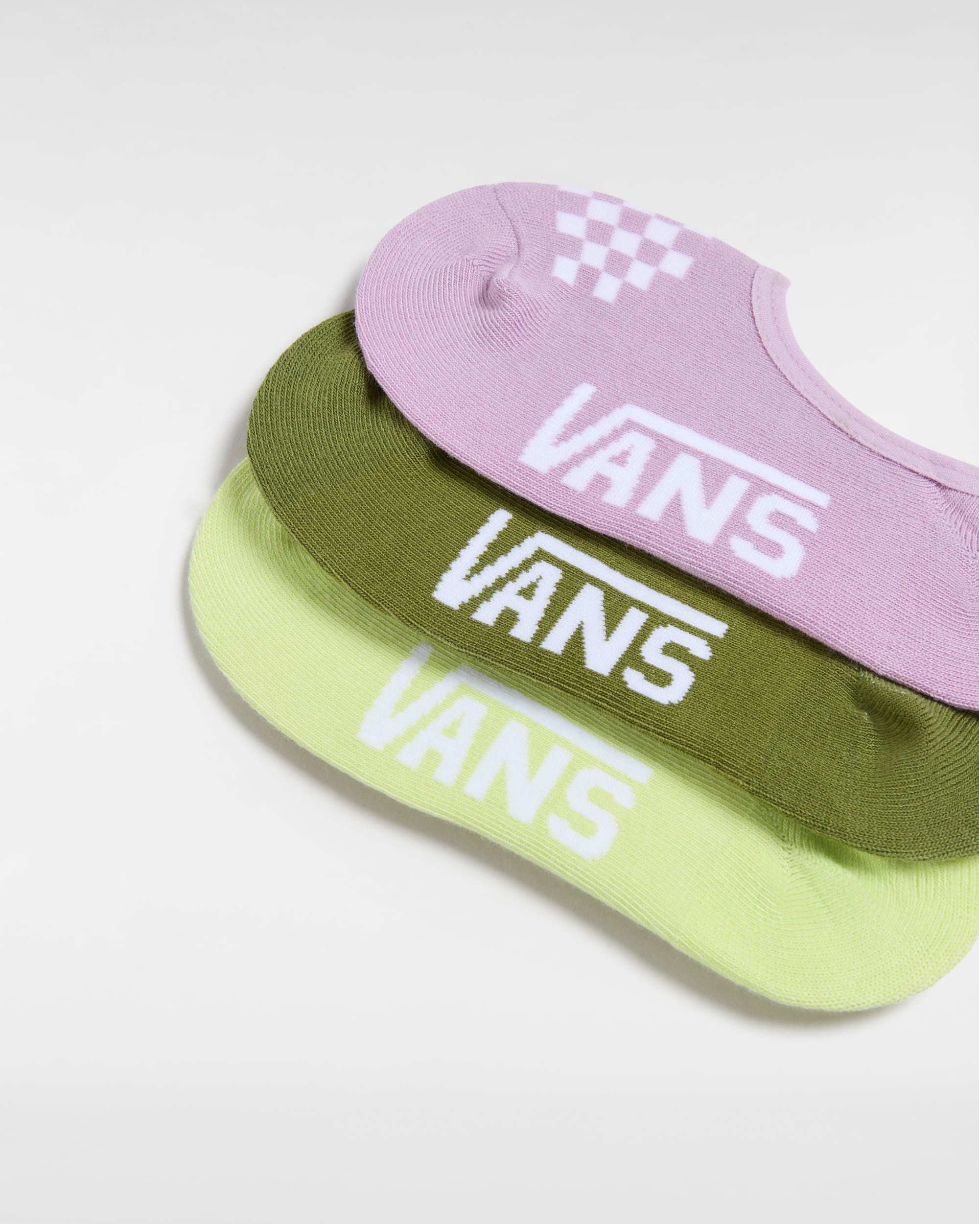 Calcetines invisibles Classic Canoodle para nios 3 pares VANS Lila ALT2