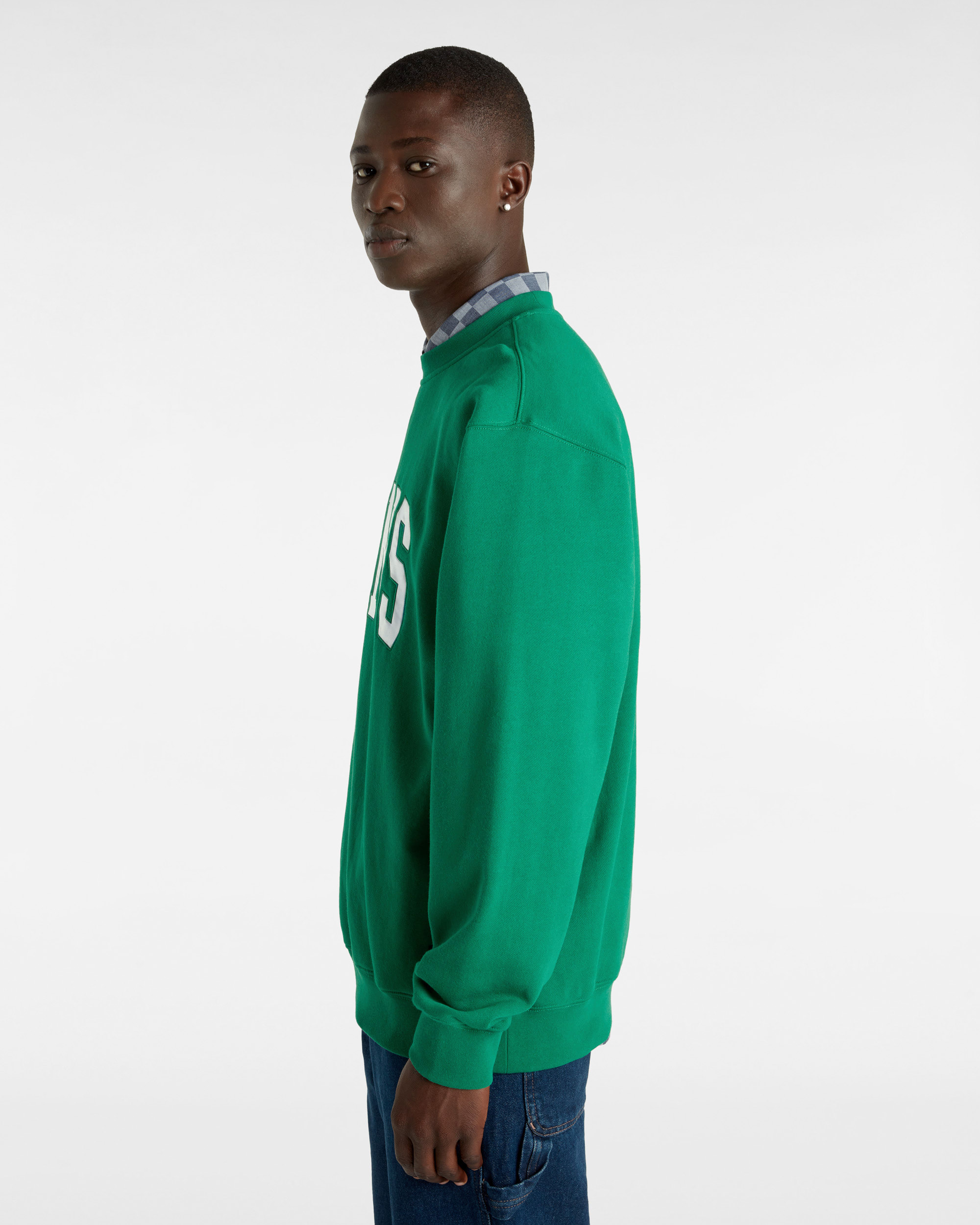 Sweatshirt Original Standards Varsity Loose Crew VANS Vert ALT4