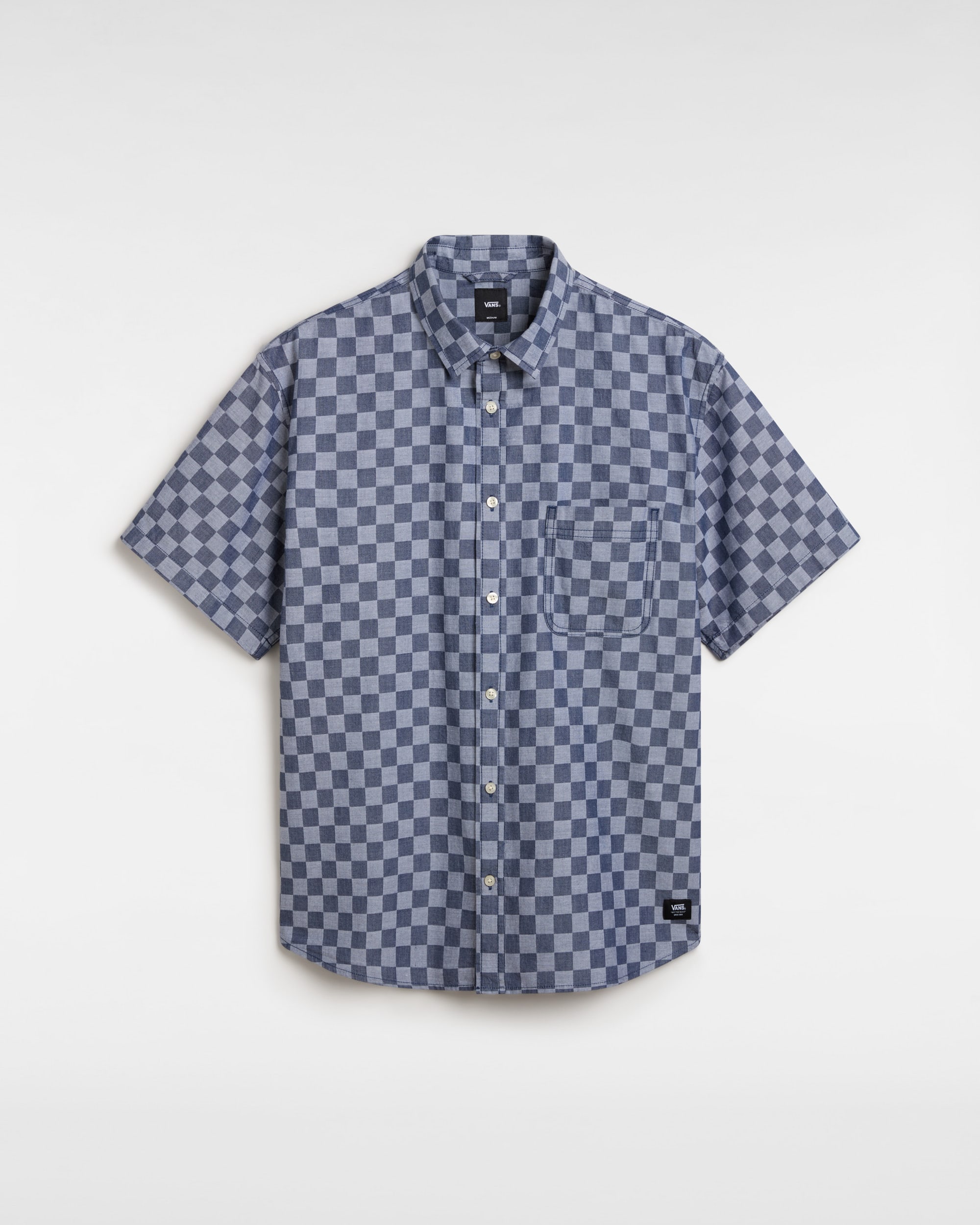 Wade Checkerboard Woven Shirt VANS Blau HERO