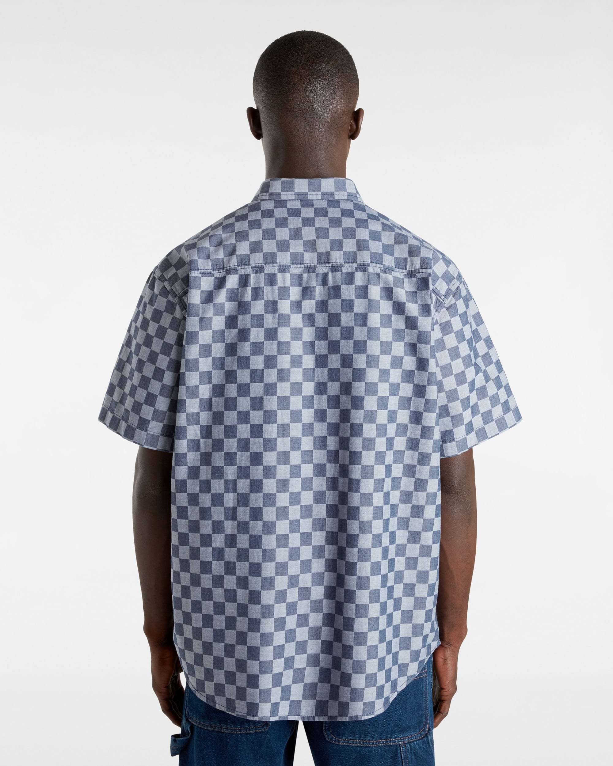 Wade Checkerboard Woven Shirt VANS Blau ALT3