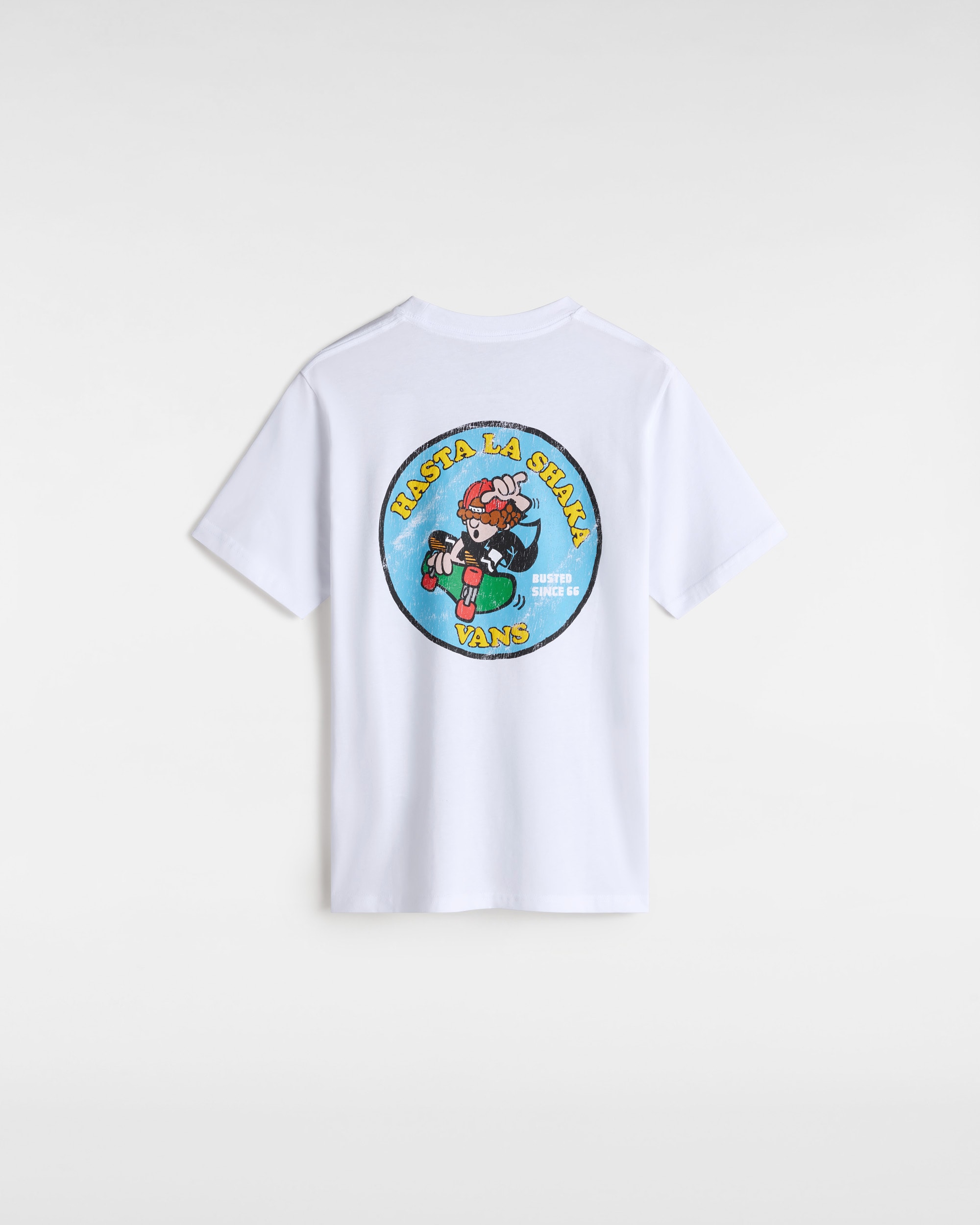 Tshirt Hasta La Shaka Enfant 814 ans VANS Blanc ALT1
